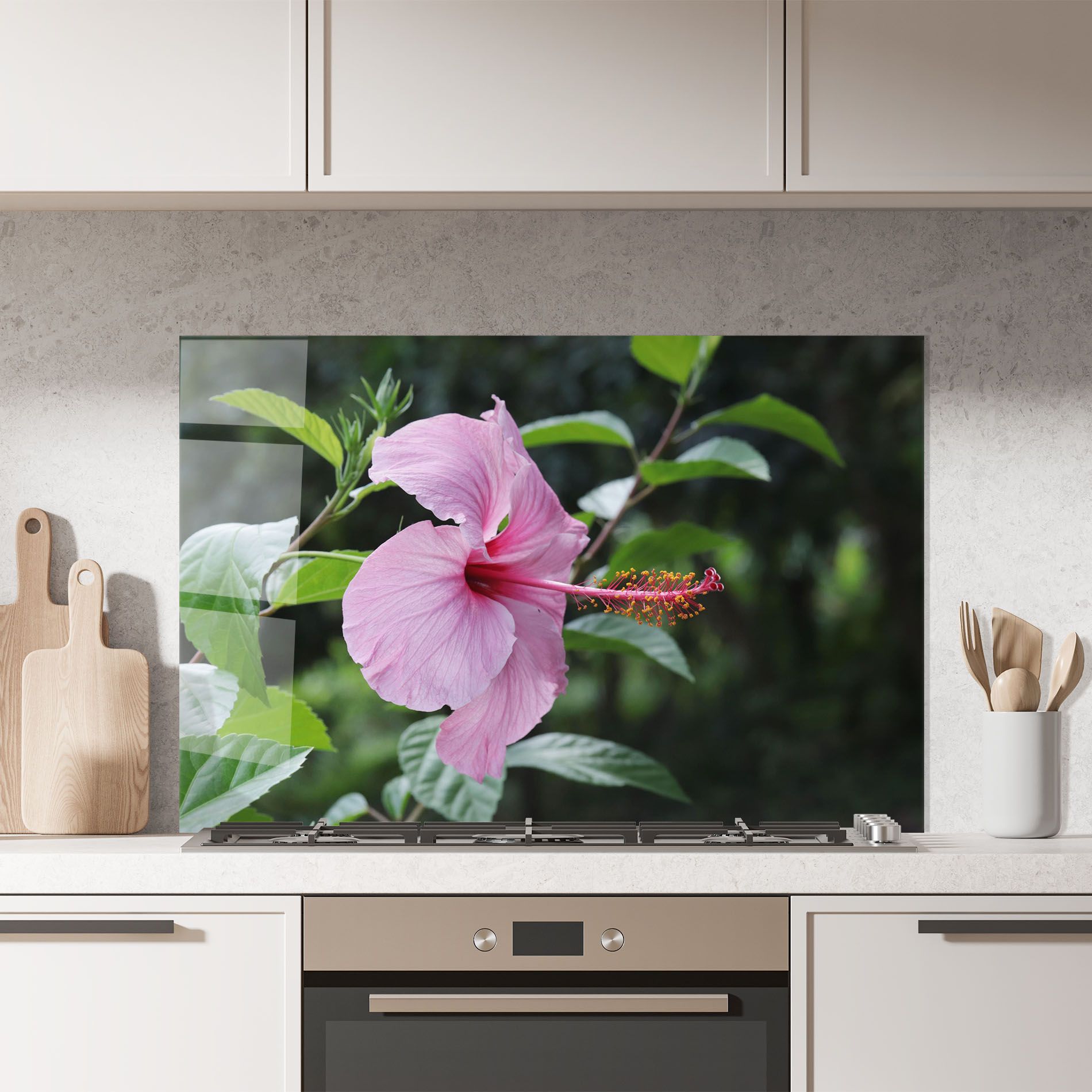 Pink Exotic Plant mockup 7