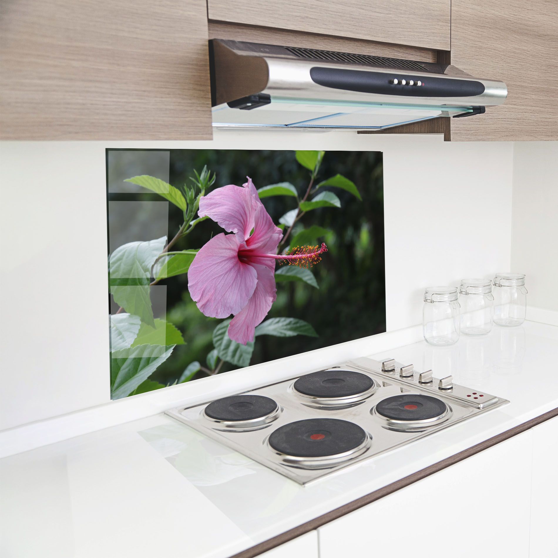 Pink Exotic Plant mockup 8