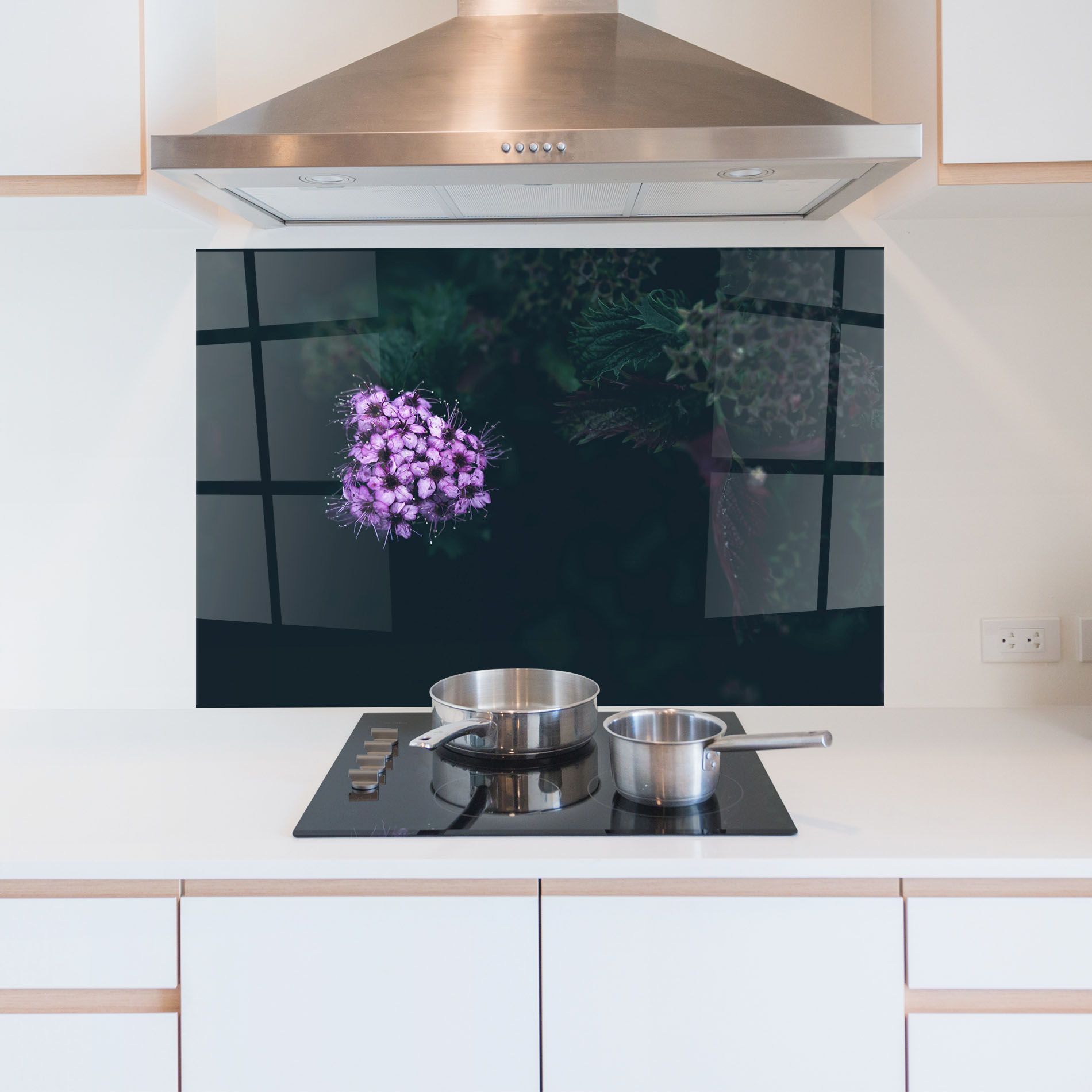 Dark Purple Flower mockup 5