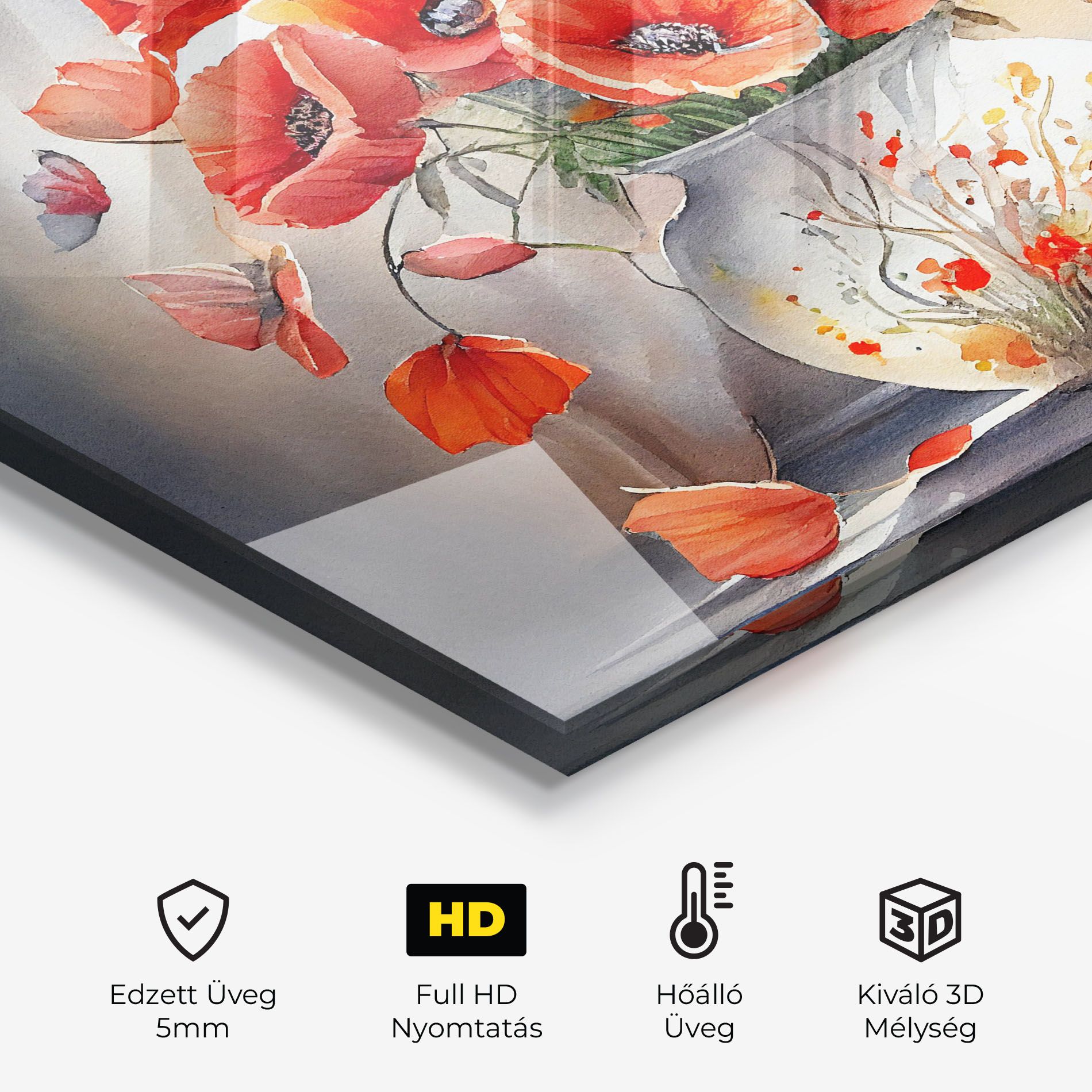 Poppies Vase mockup 2