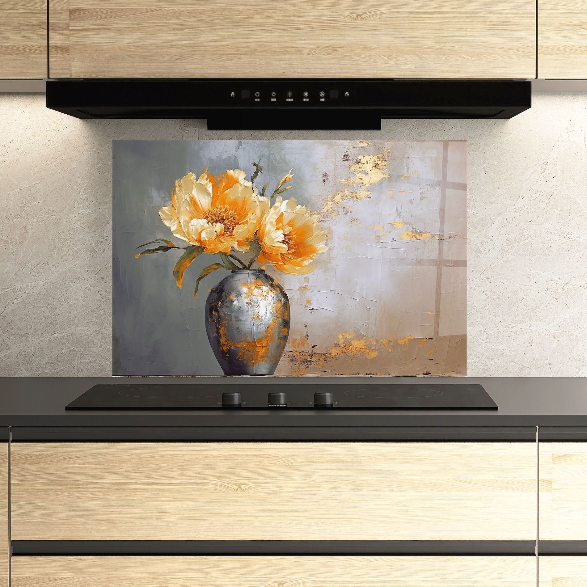 Grey Painting Vase mockup 3