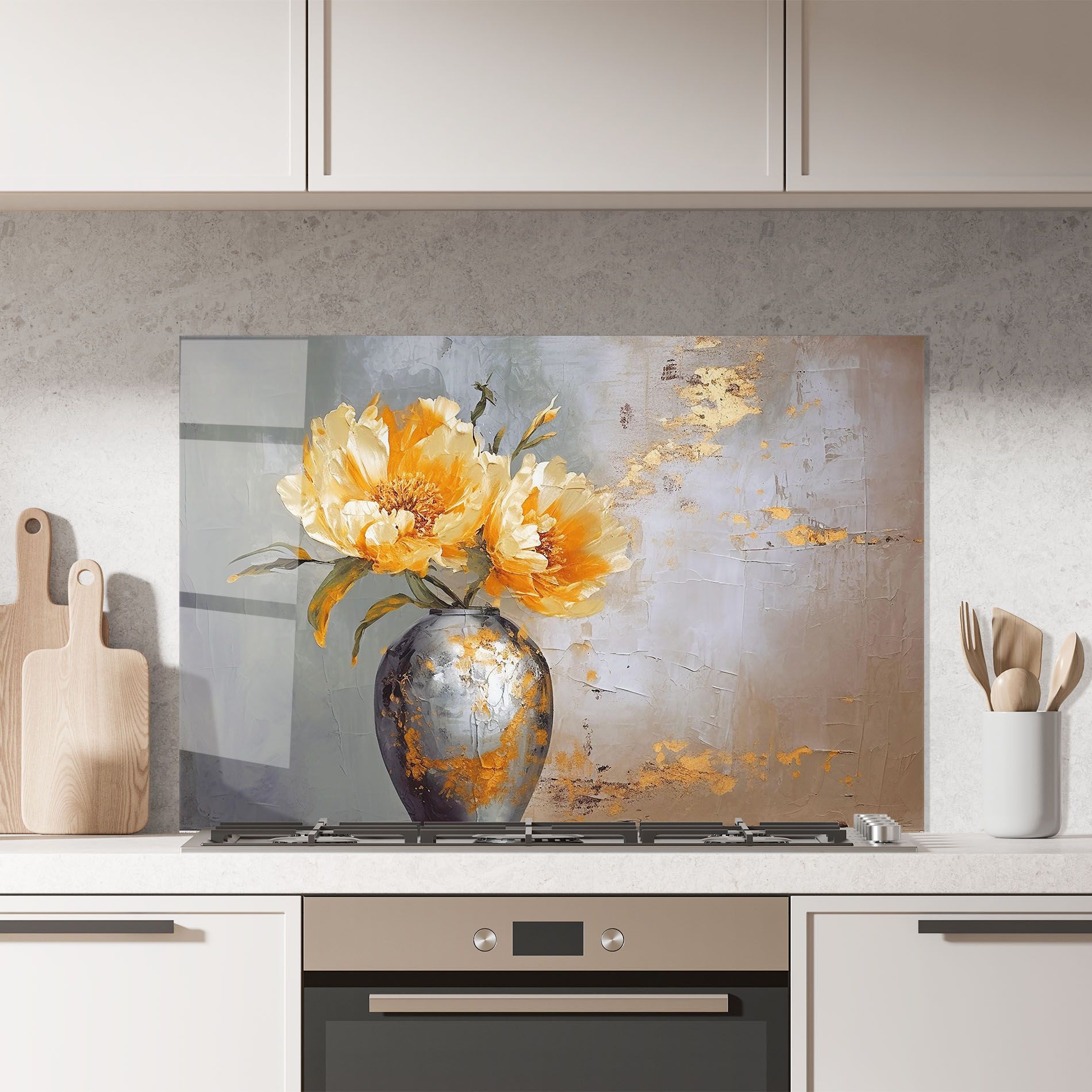 Grey Painting Vase mockup 7