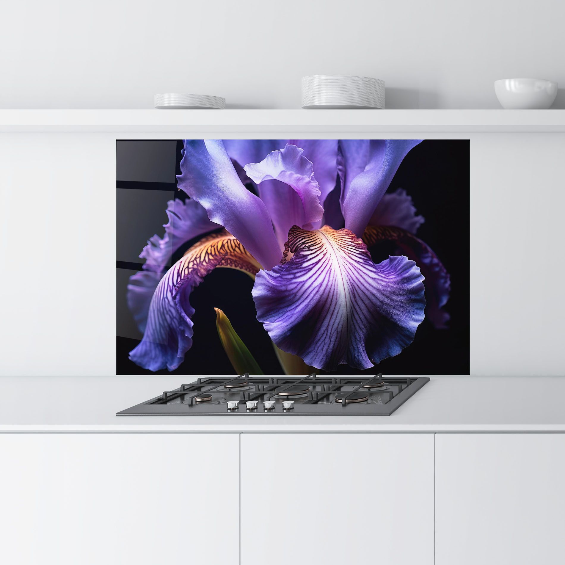 Iris Beautiful Close Up mockup 9