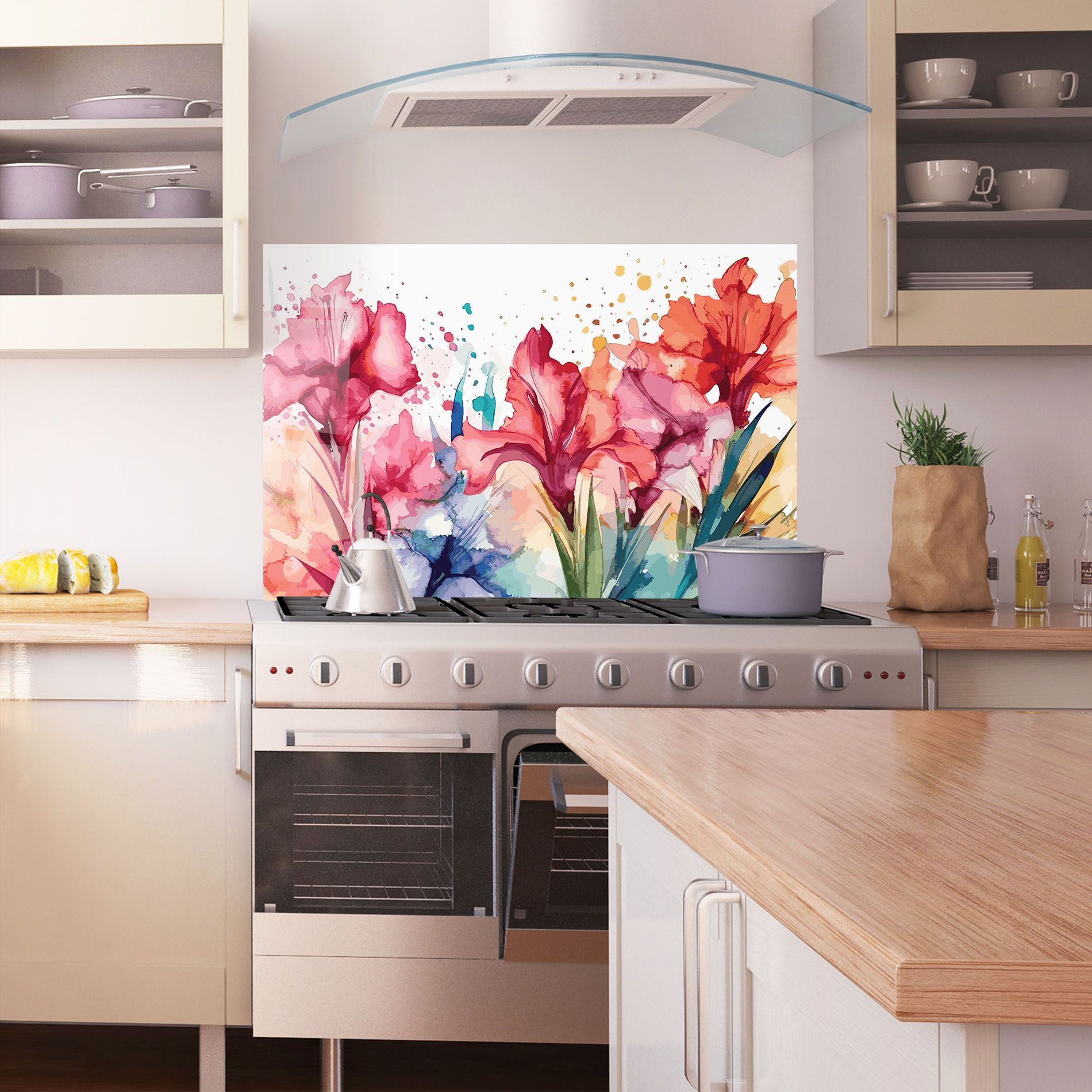 Pink Blue Iris mockup 1