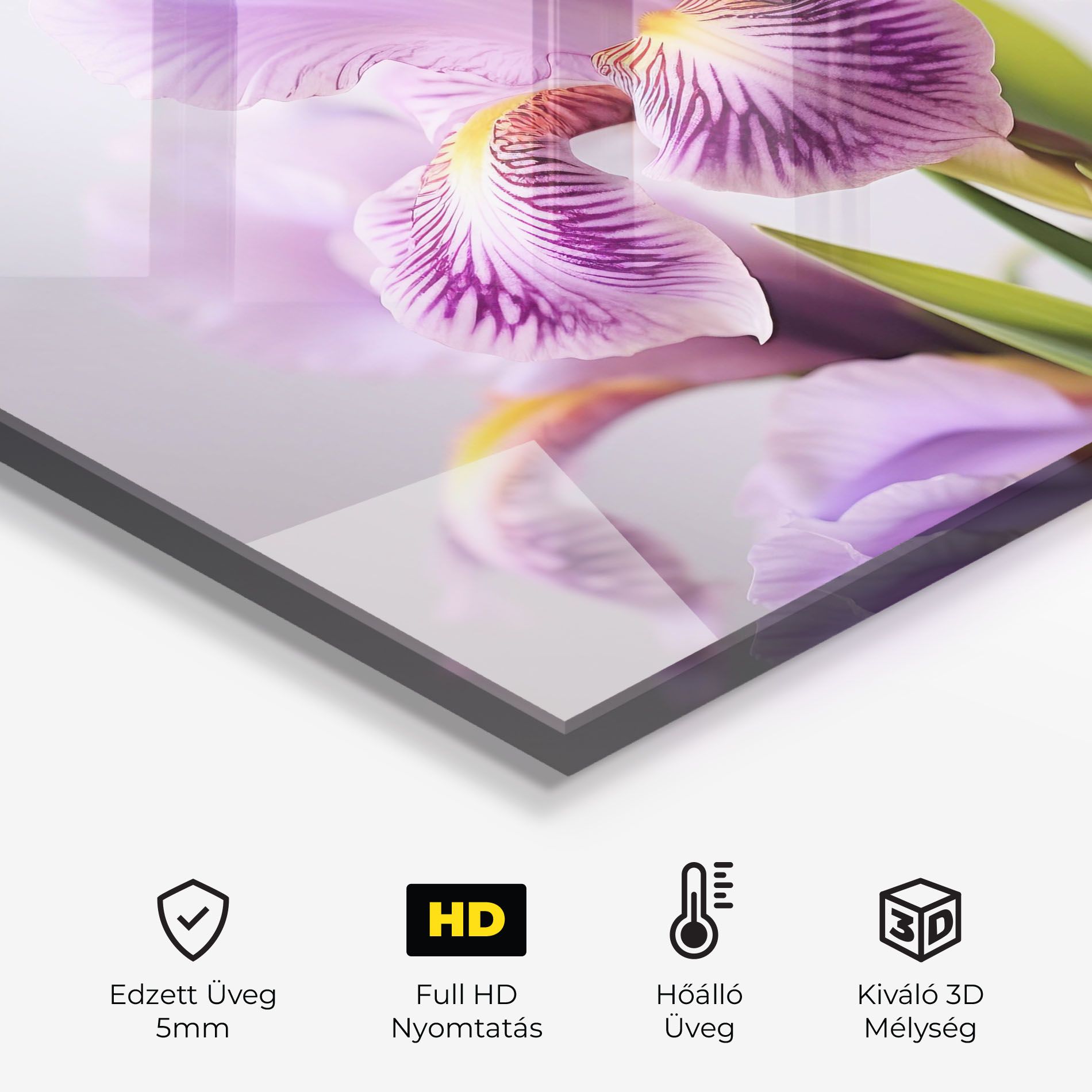 Iris In Vase mockup 2