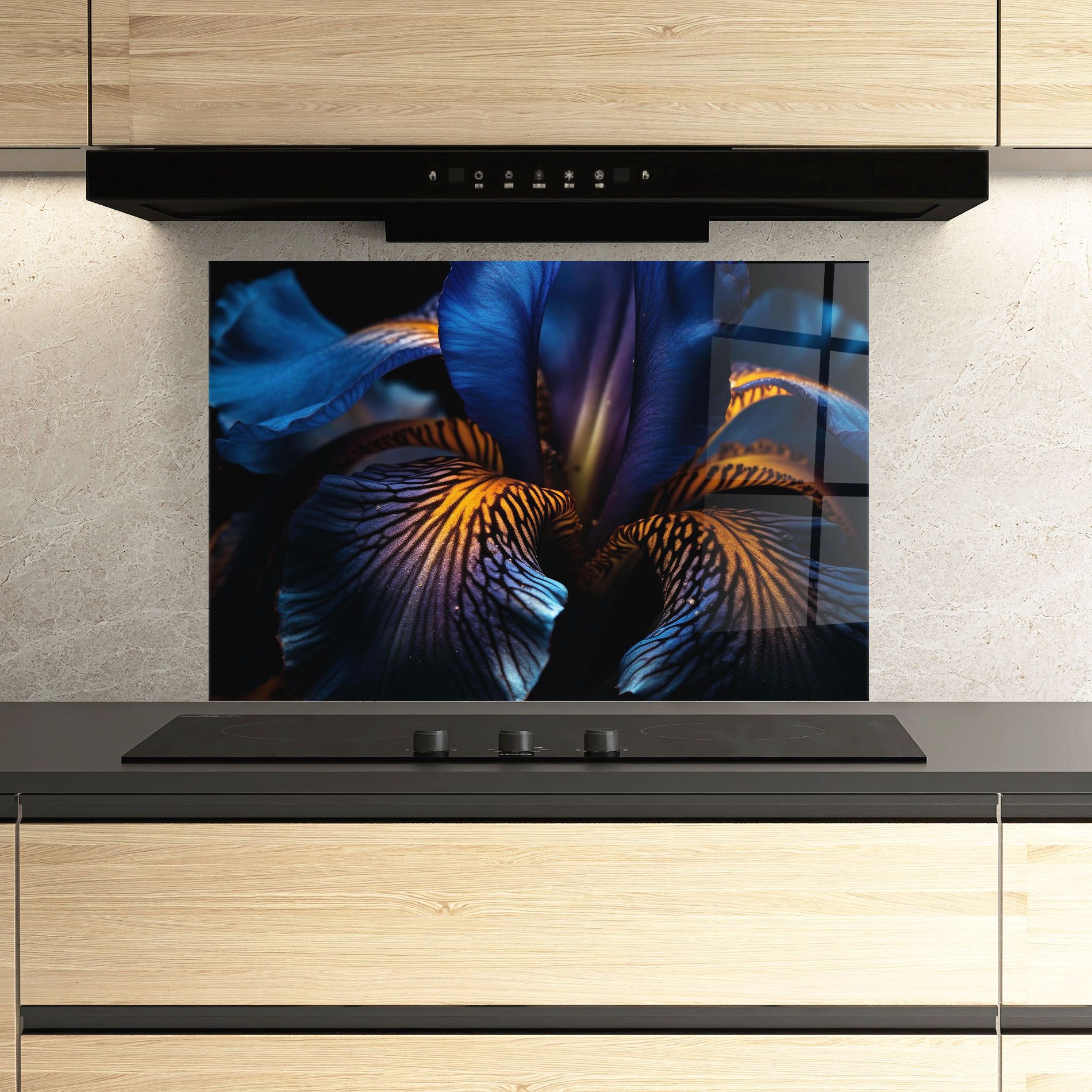 Dark Yellow Iris mockup 3