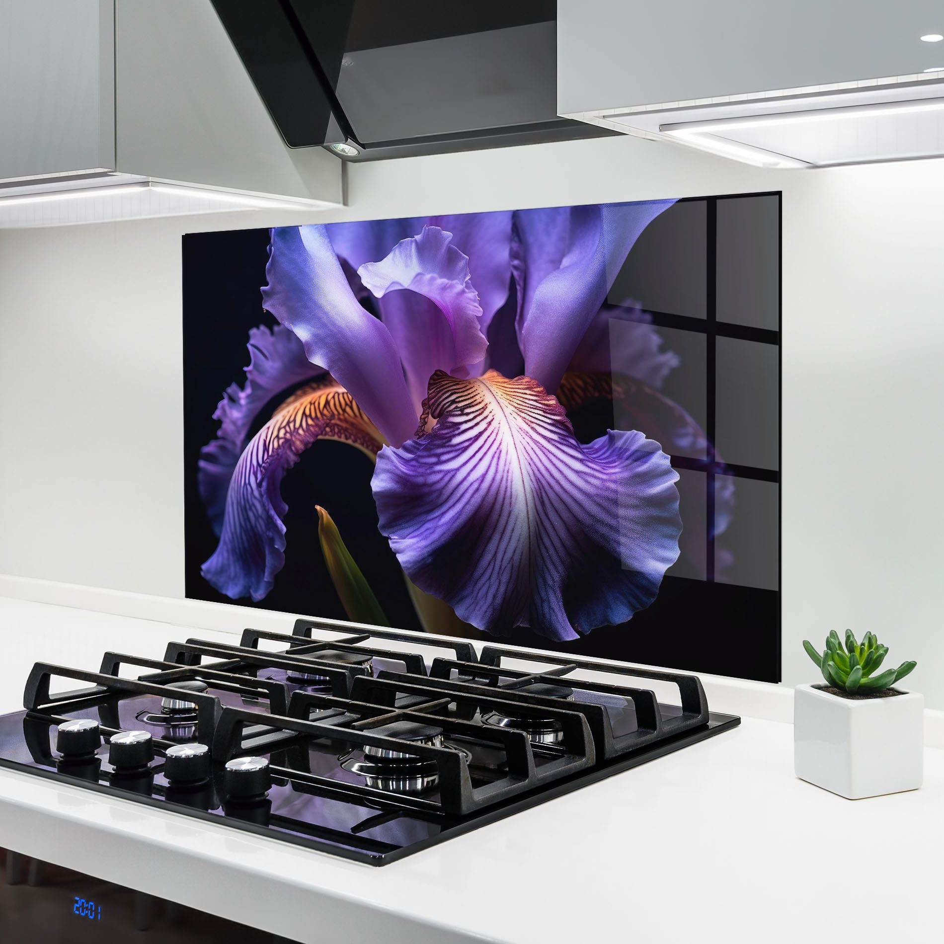 Iris Beautiful Close Up mockup 6