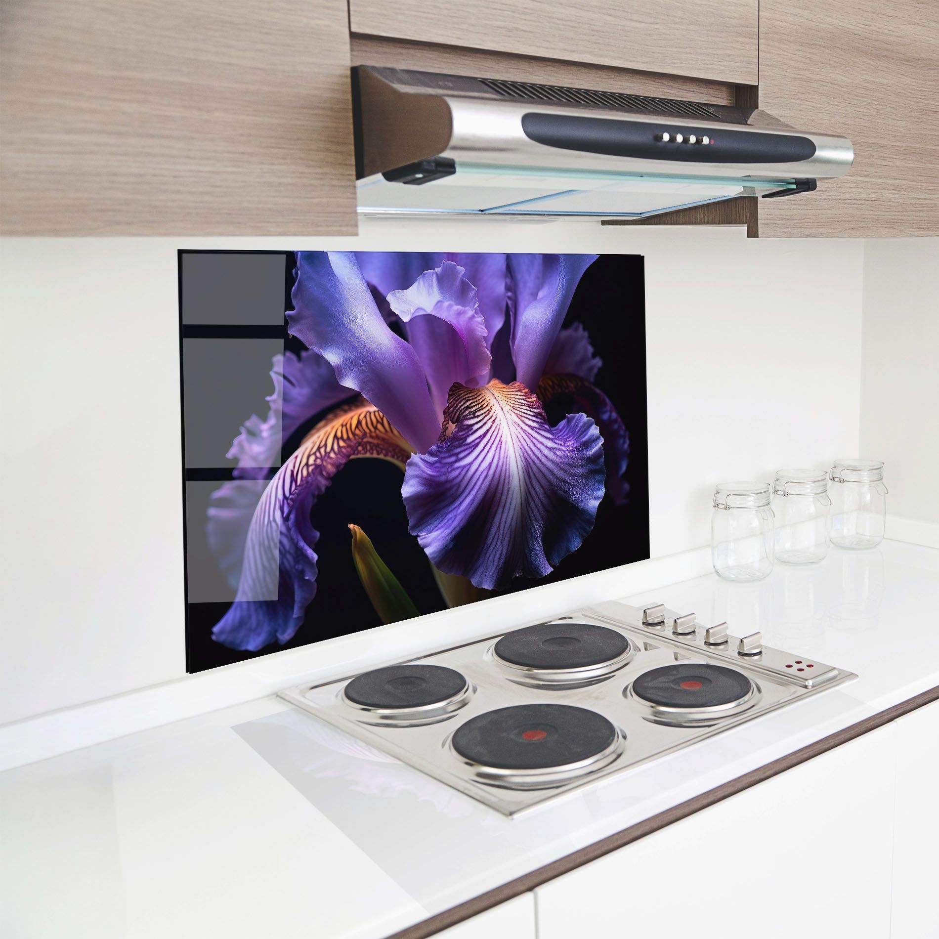 Iris Beautiful Close Up mockup 8