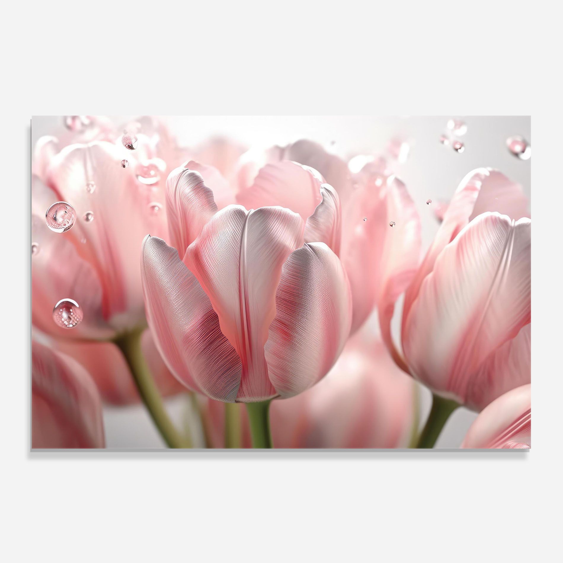 Pink Pretty Tulips mockup 0