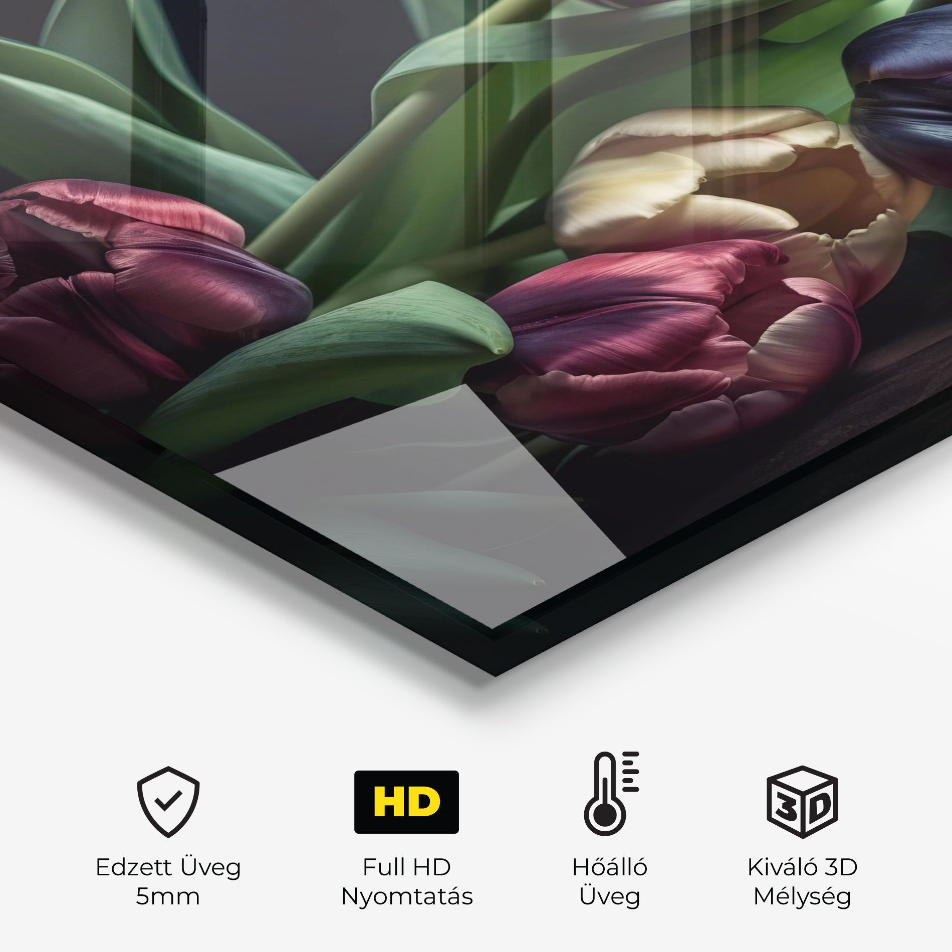 Dark Purple Tulip mockup 2