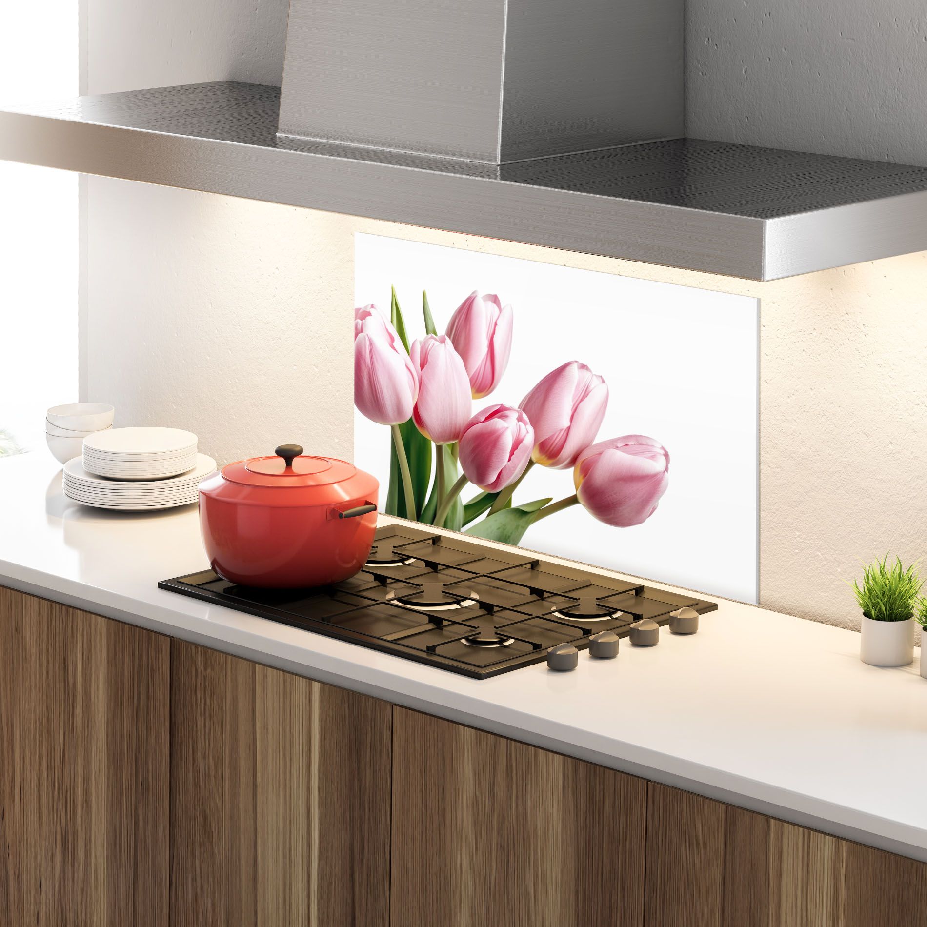 Pink Tulips mockup 4