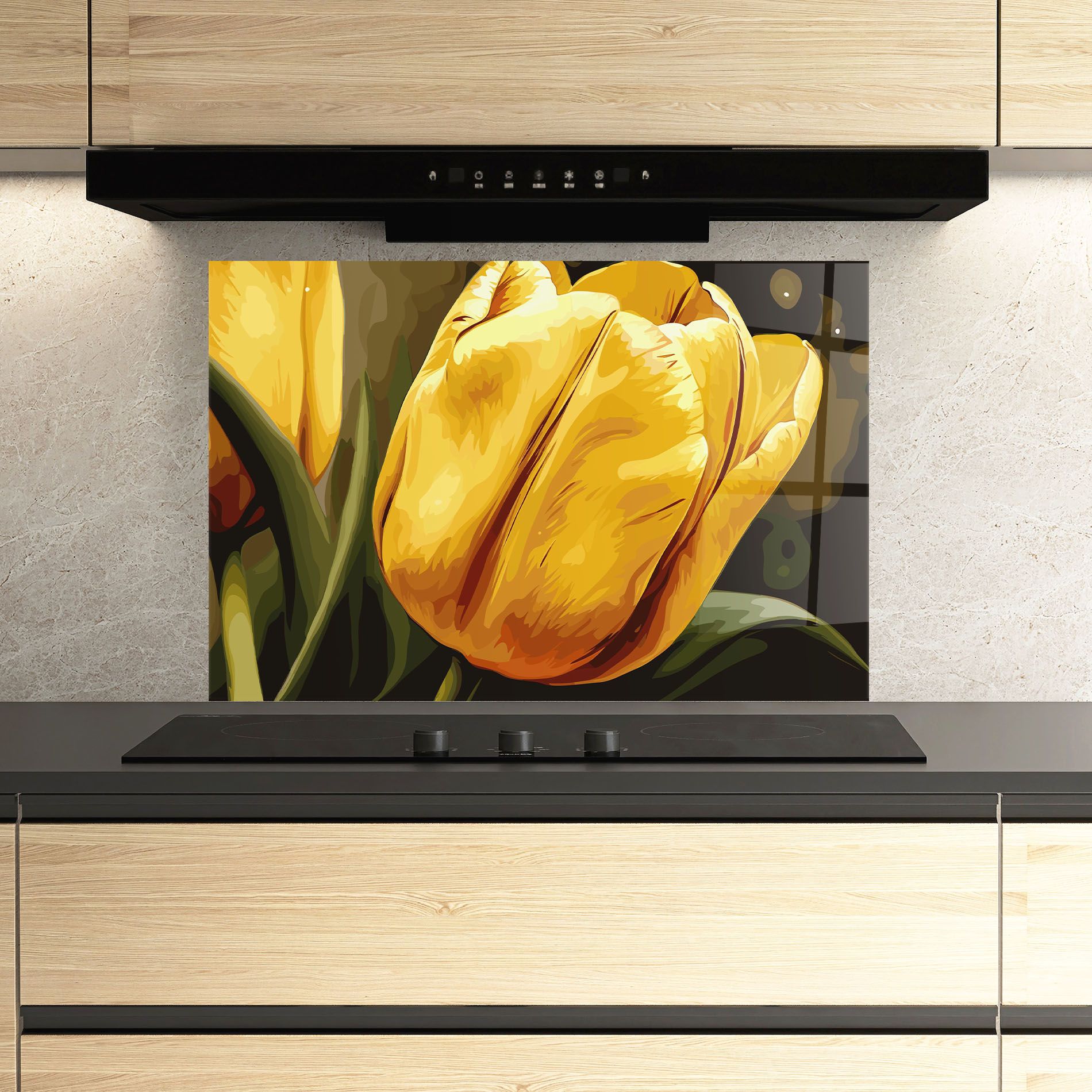 Big Yellow Tulip mockup 3