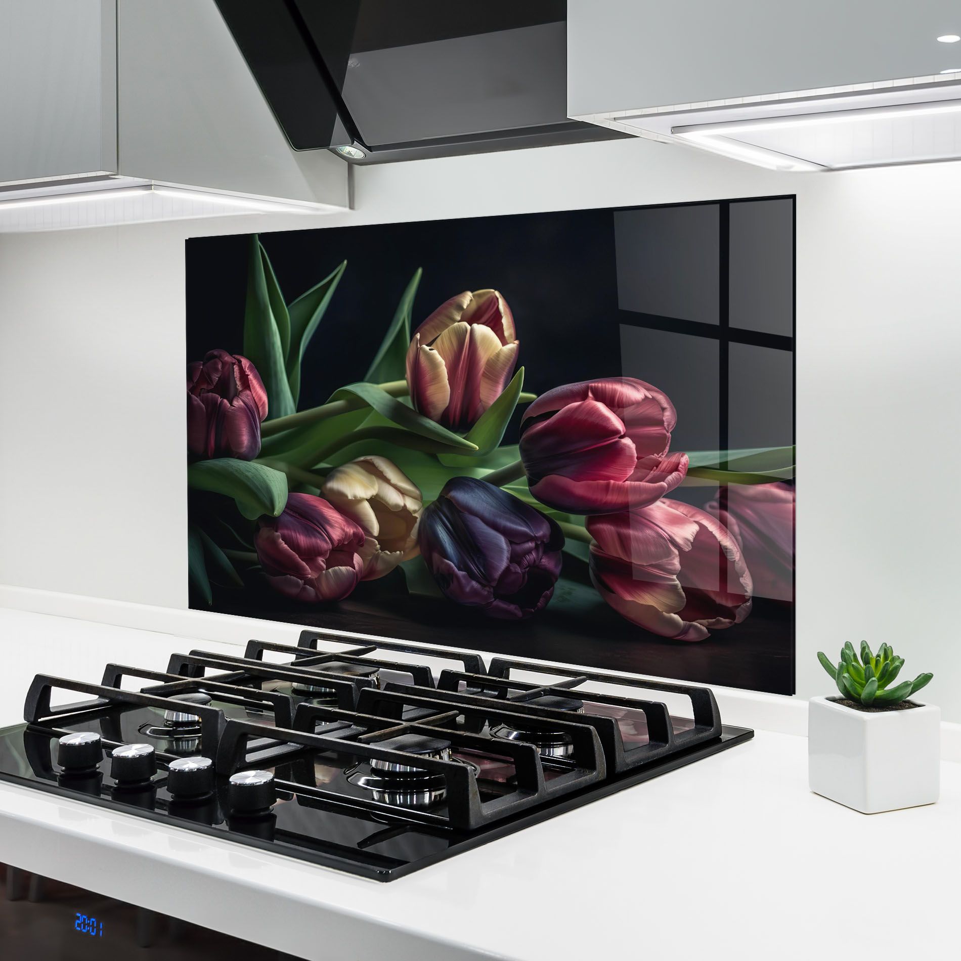 Dark Purple Tulip mockup 6