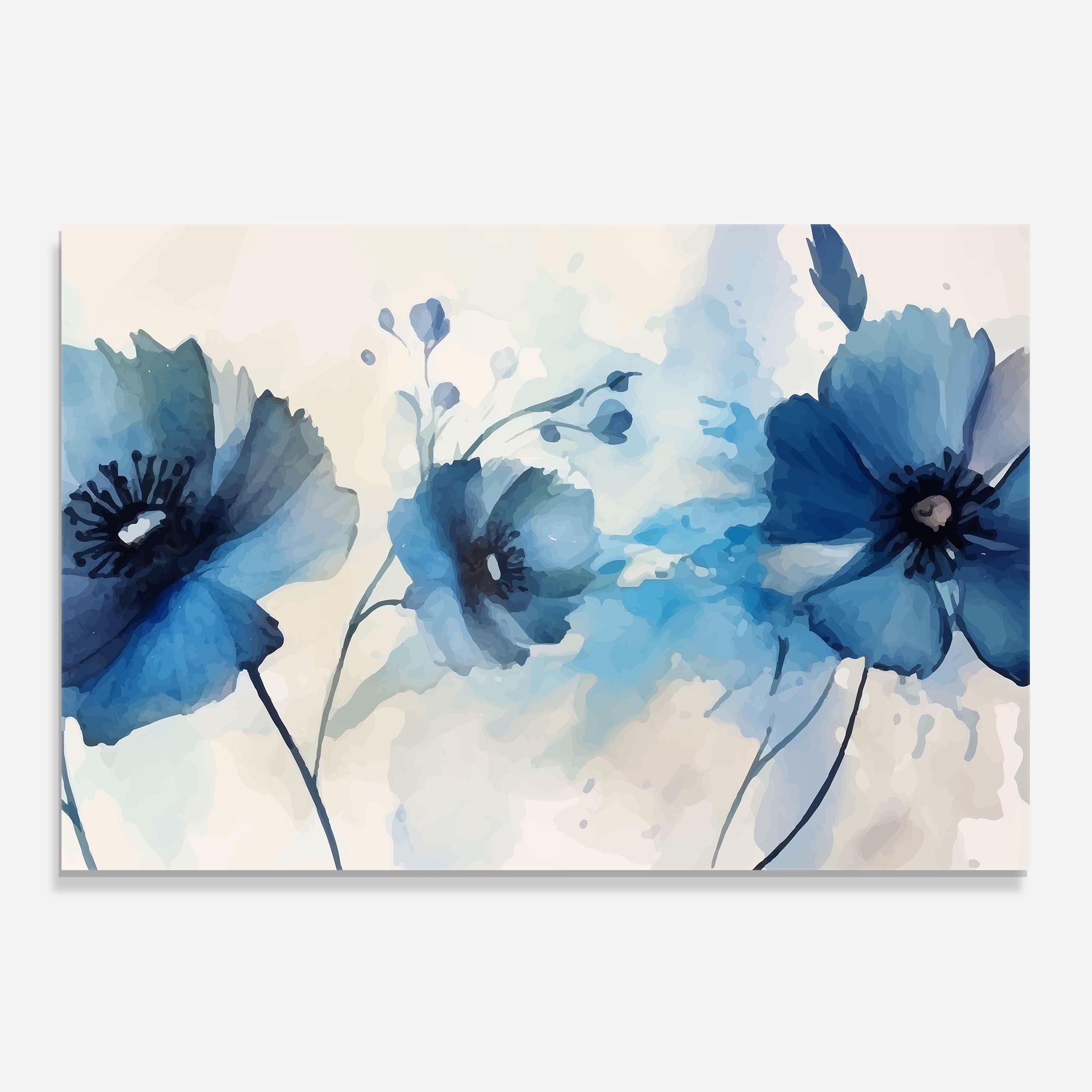 Blue Poppies mockup 0