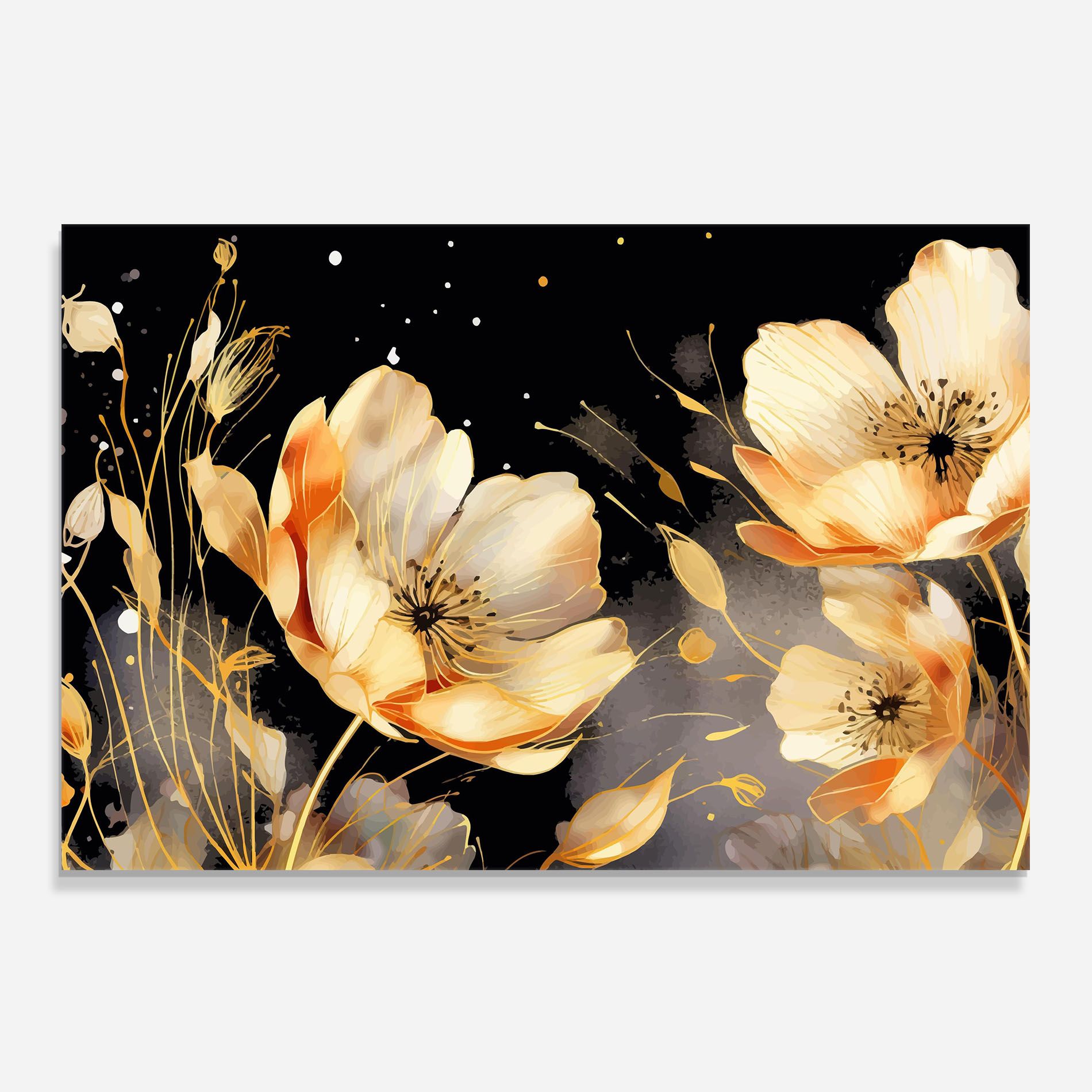 Gold Poppy Black mockup 0