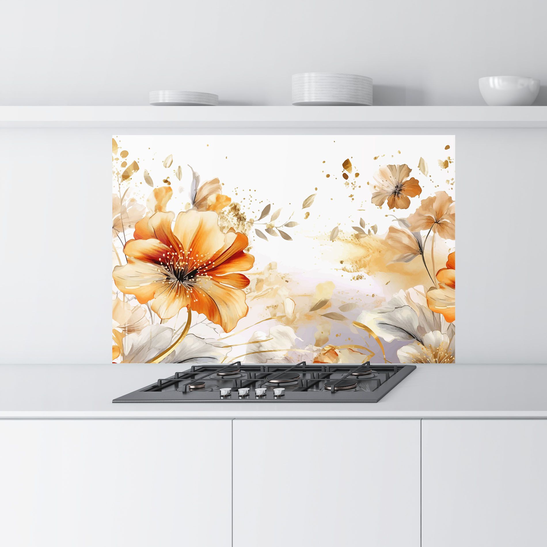 Gold Orange Poppy mockup 9