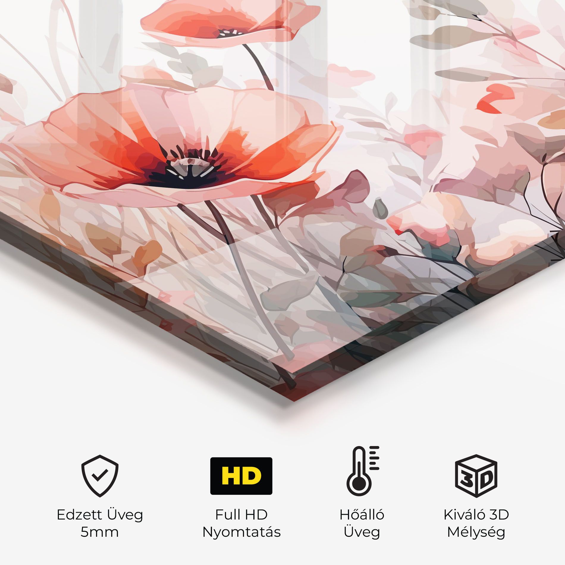 Pastel Red Poppy mockup 2