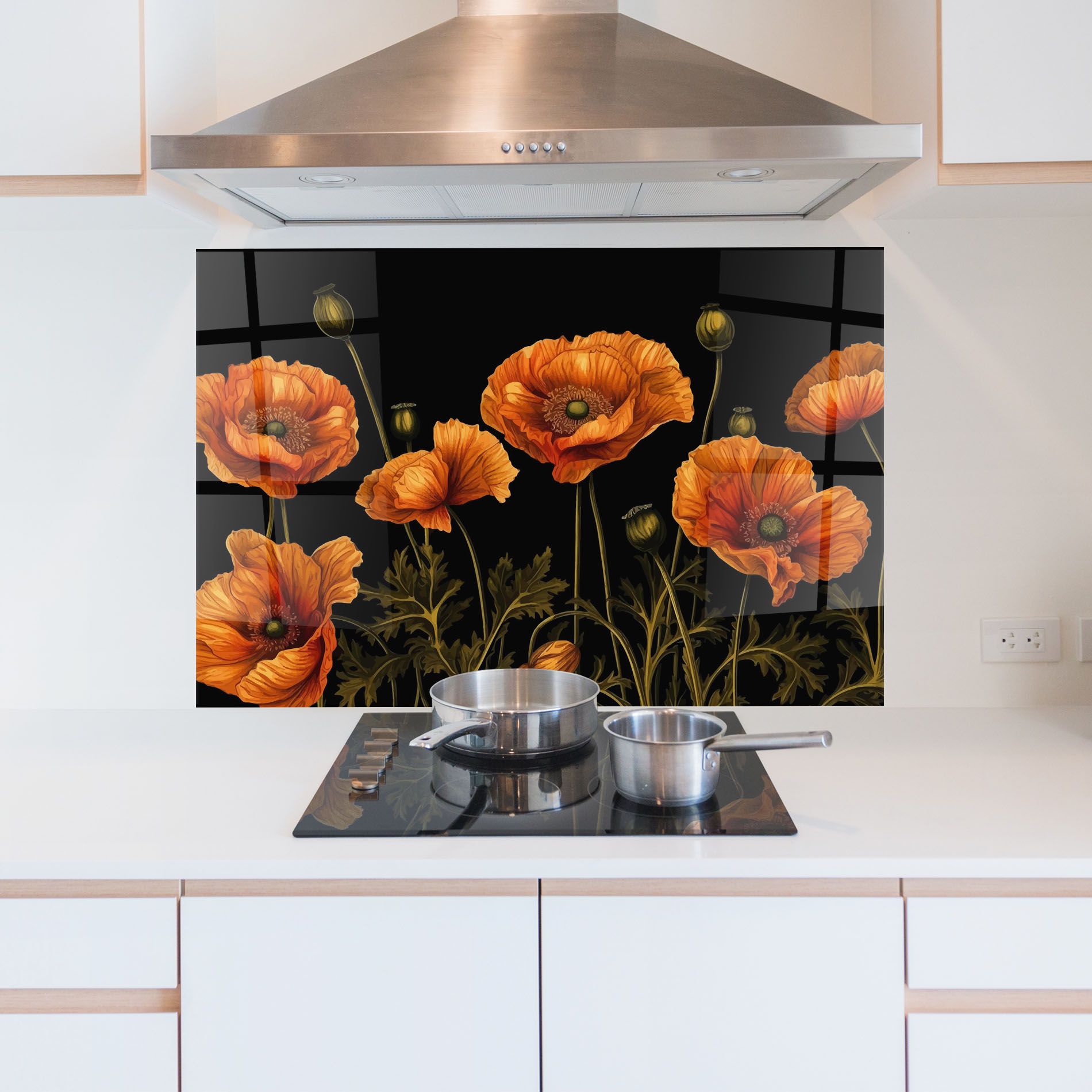 Orange Poppies mockup 5