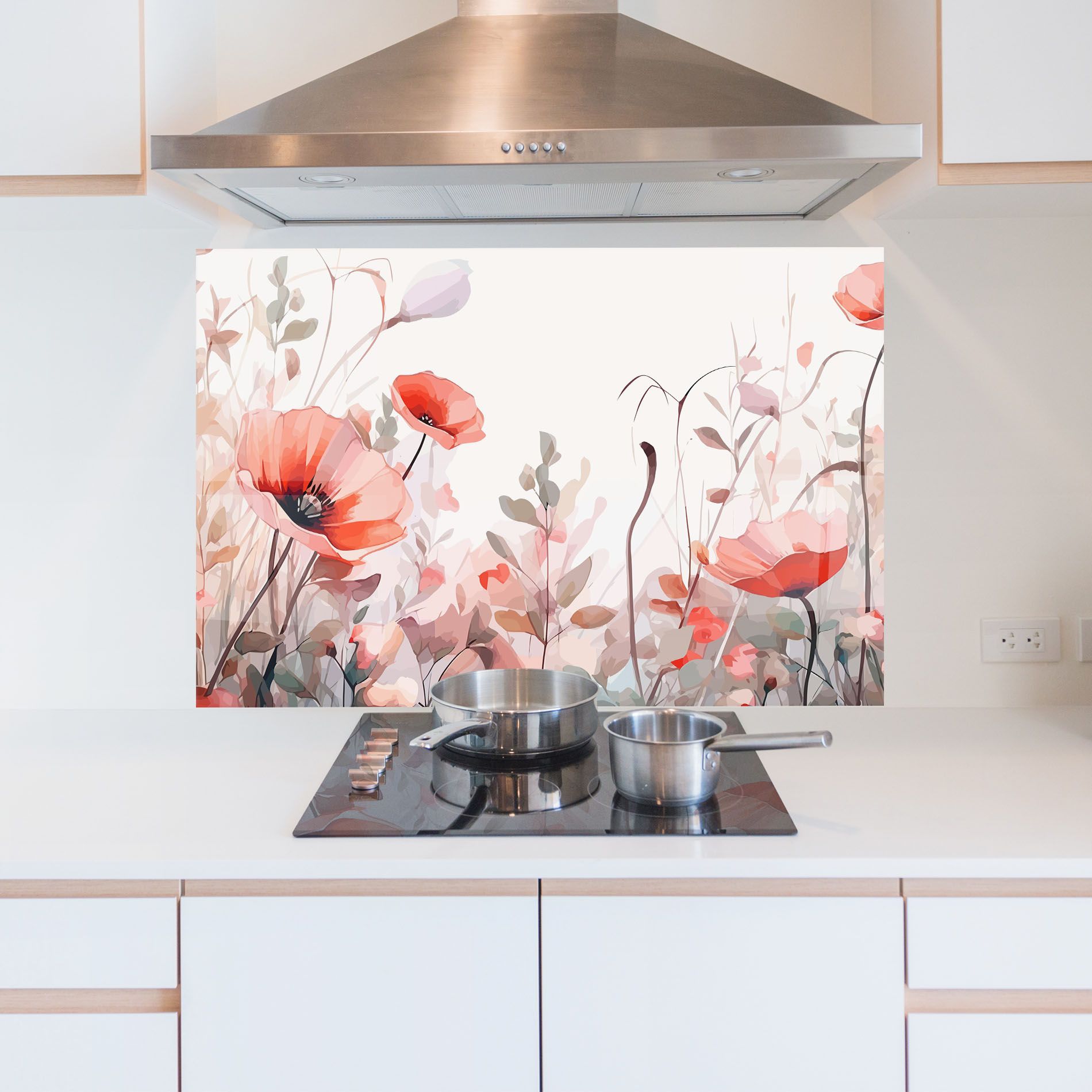 Pastel Red Poppy mockup 5