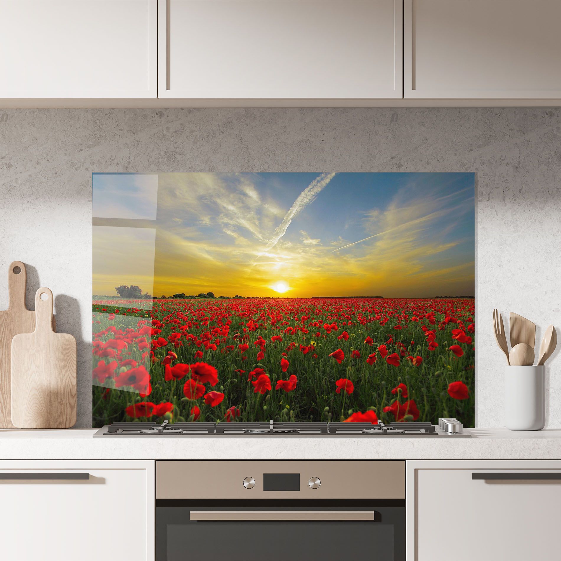 Poppies Sunset mockup 7
