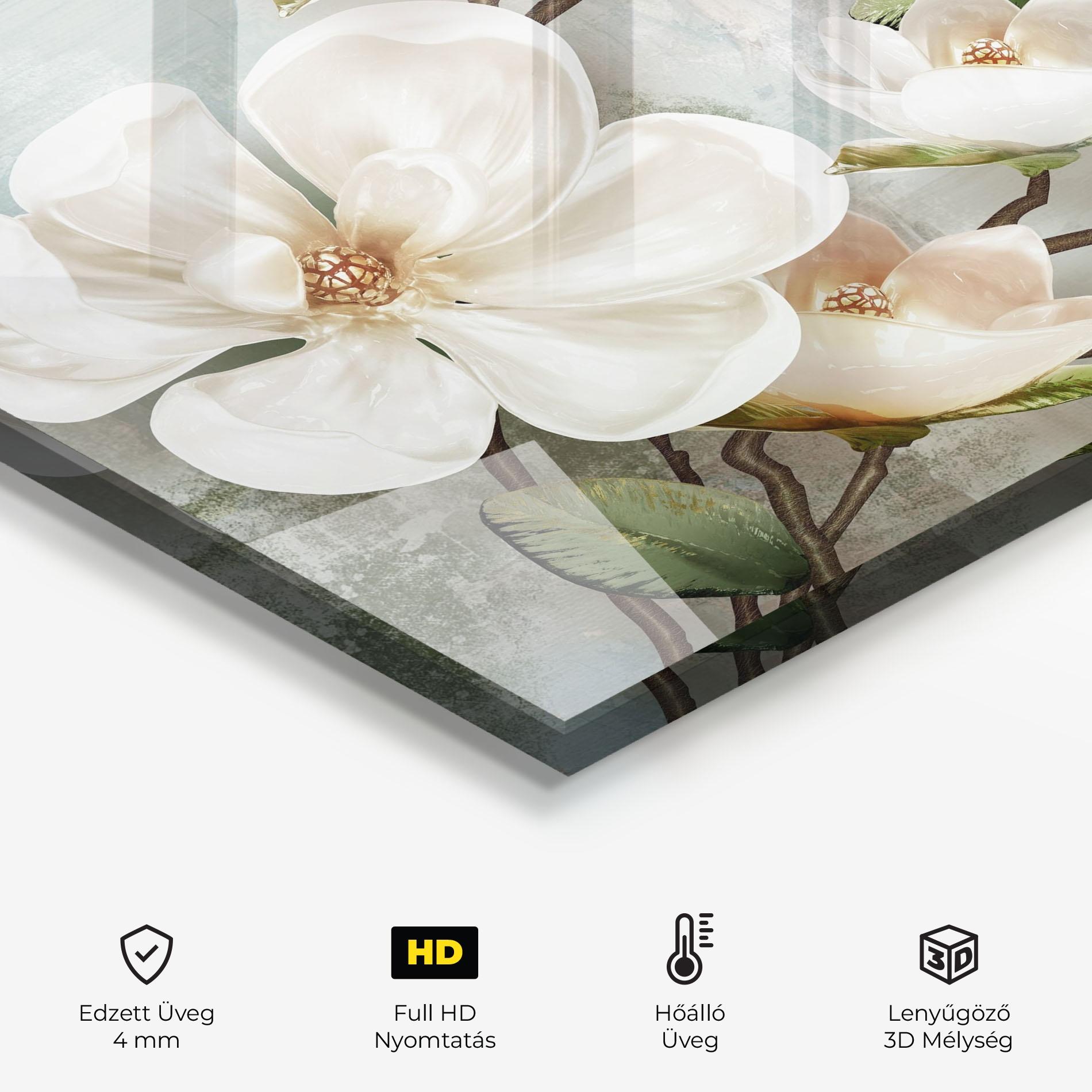 Konyhai üveg hátfal Magnolino mockup 2