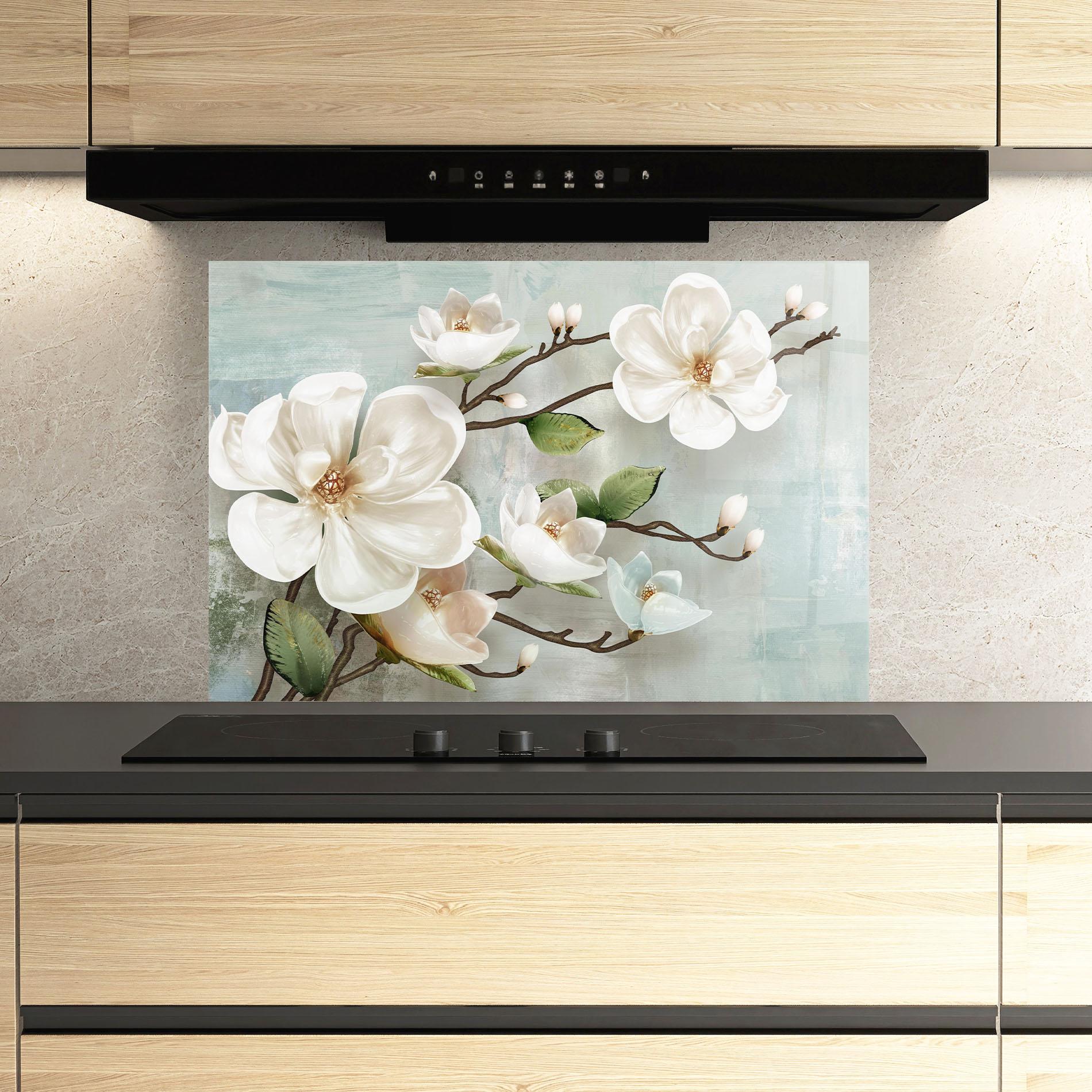 Konyhai üveg hátfal Magnolino mockup 3