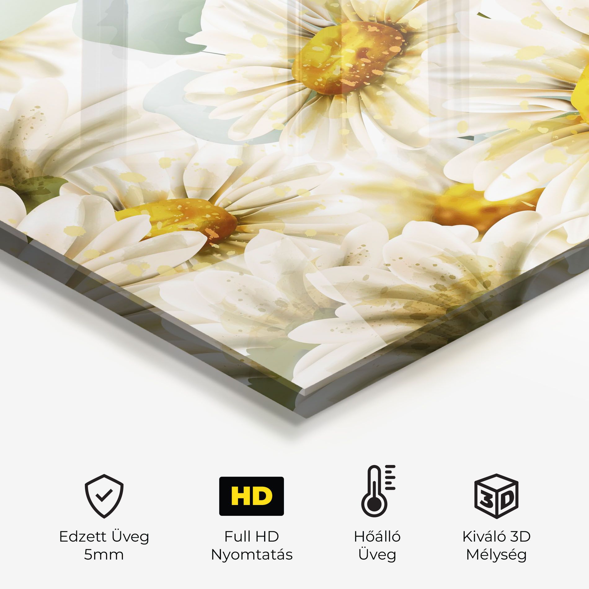 Beautiful Daisy Art mockup 2