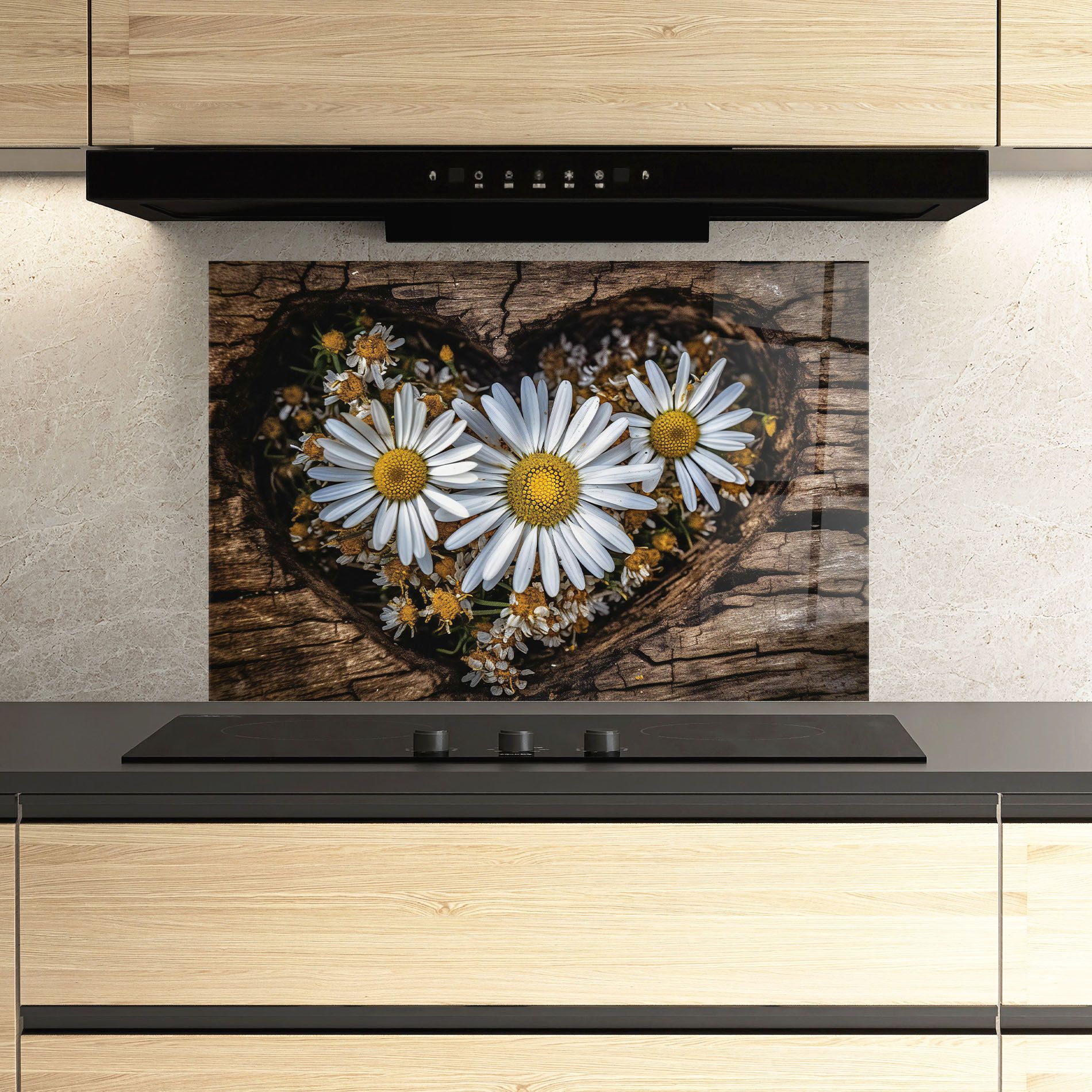 Heart Shaped Daisy mockup 3