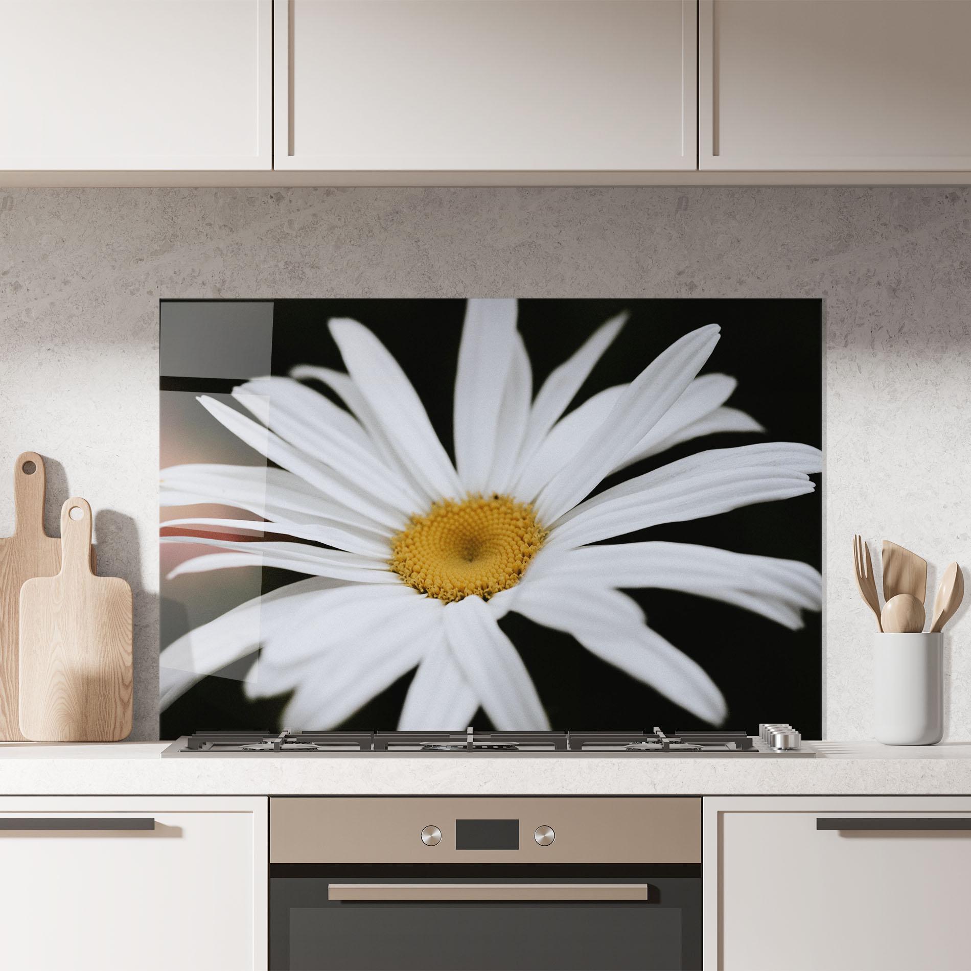 Konyhai üveg hátfal Big Daisy mockup 7