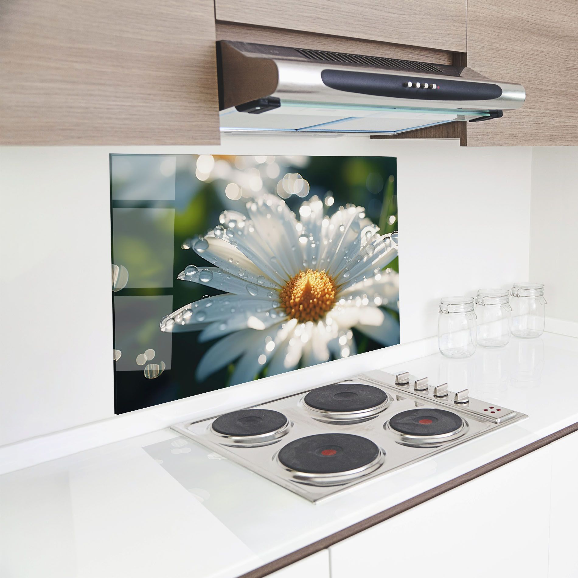 Daisy After Rain Close Up mockup 8