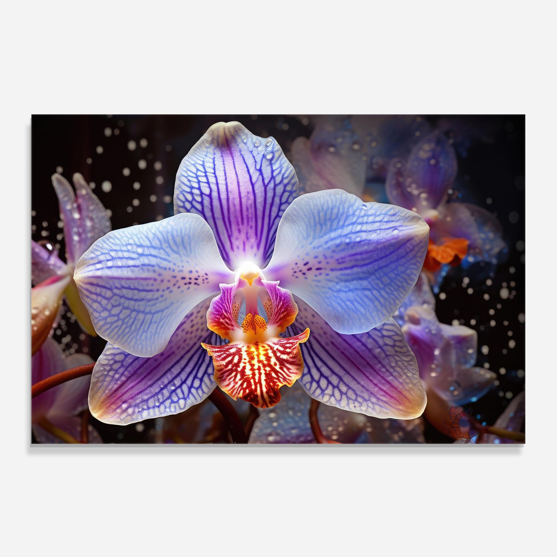 Light Purple Orchid Art mockup 0