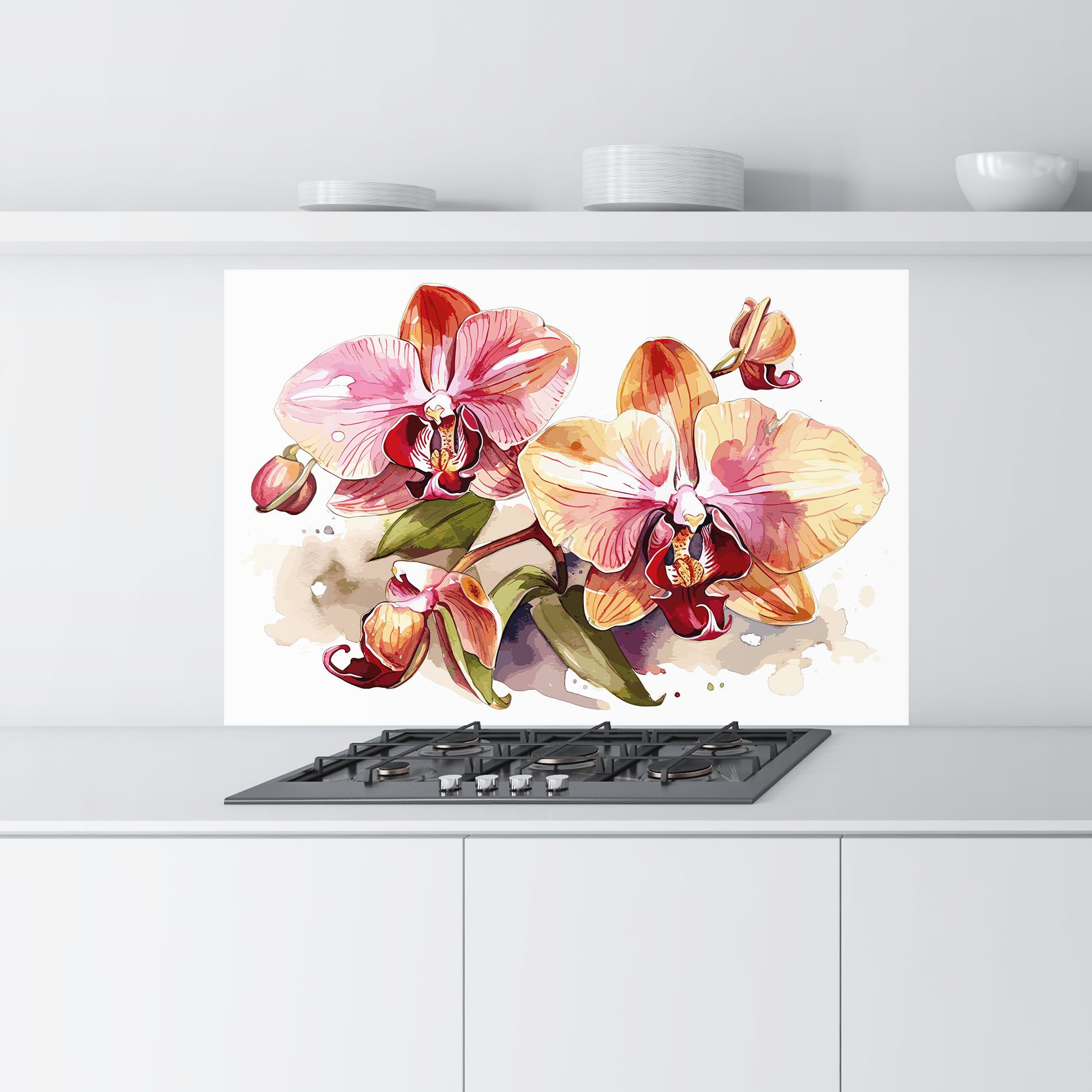 Beautiful Orchids Art mockup 9