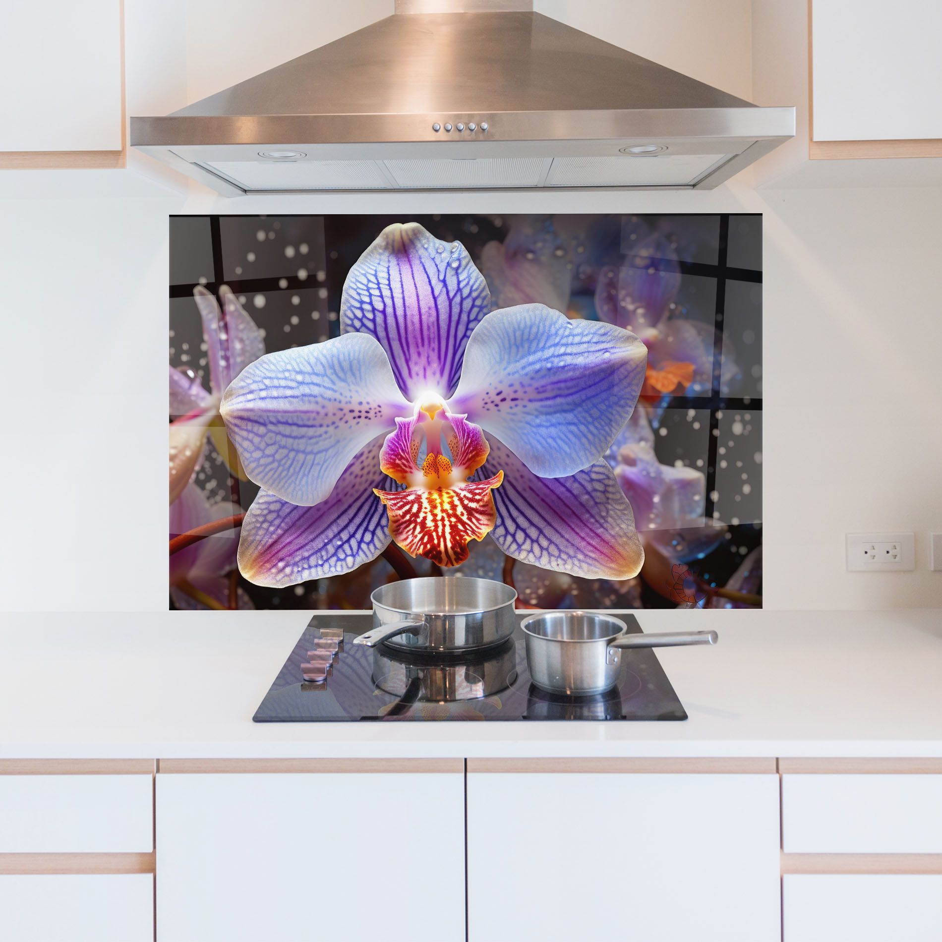 Light Purple Orchid Art mockup 5