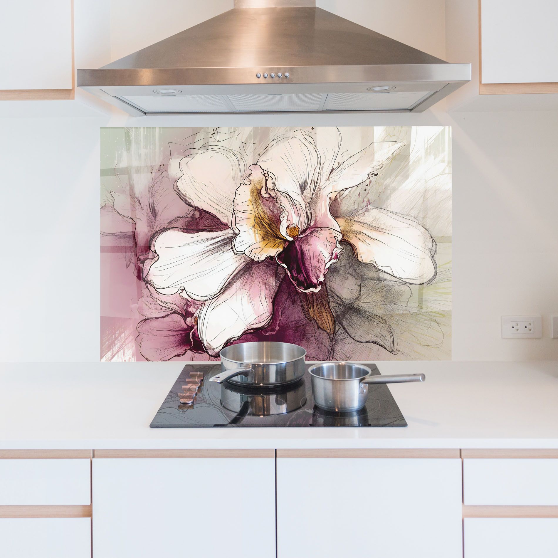 Painted Purple Orchid mockup 5