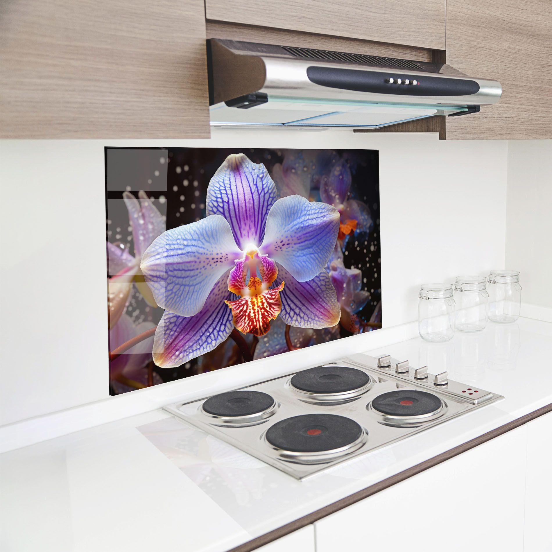 Light Purple Orchid Art mockup 8