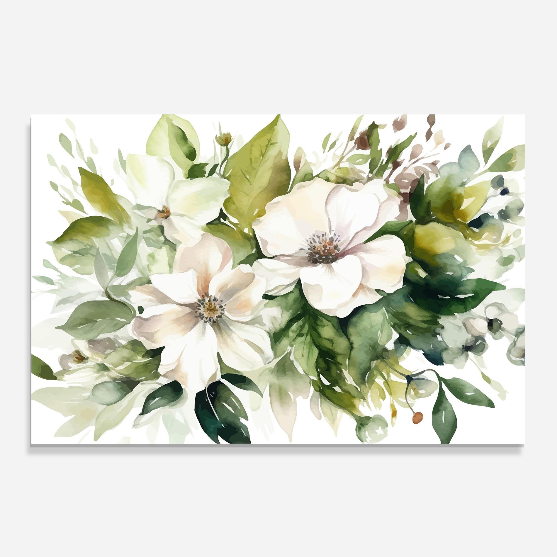 Konyhai üveg hátfal Opened Rose mockup 0