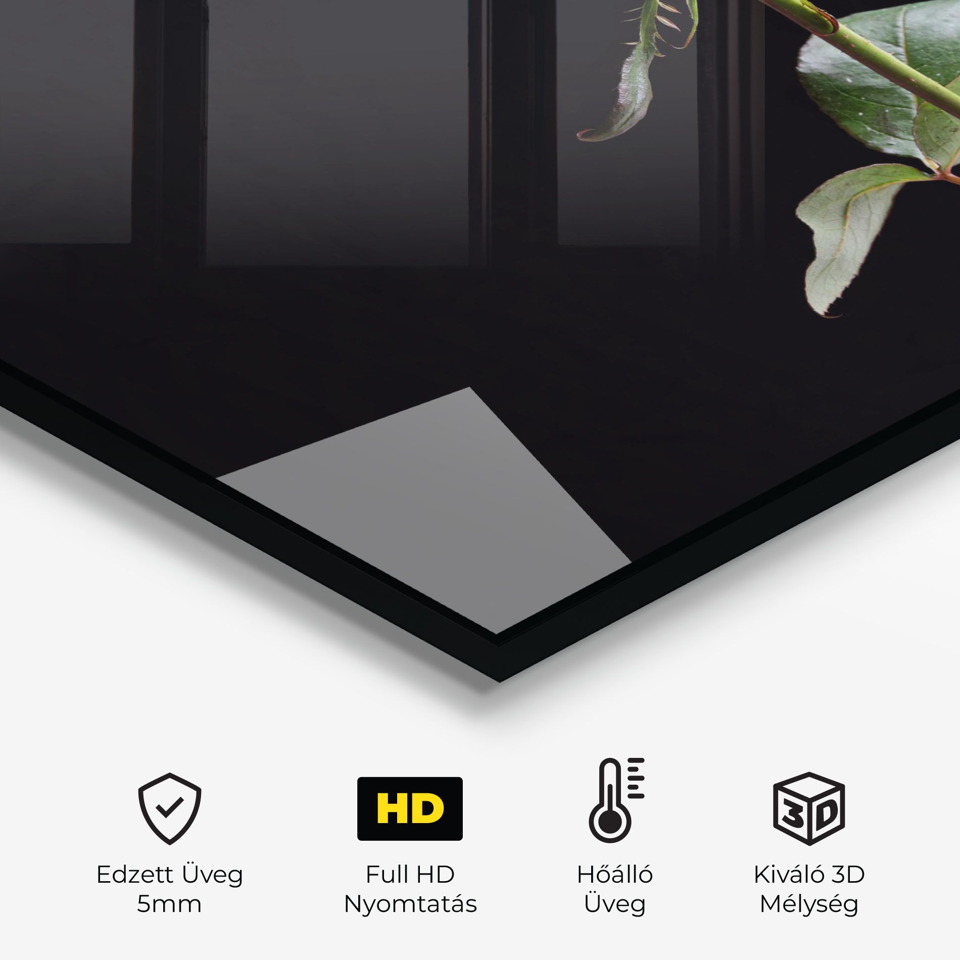 Beautiful Red Rose mockup 2