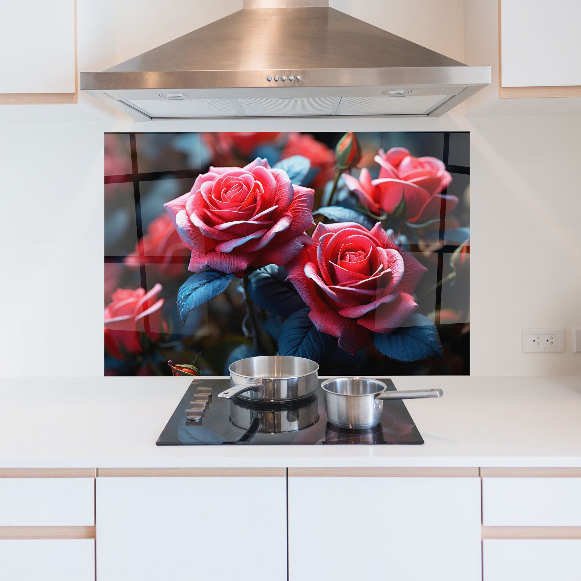 Dark Pink Rose mockup 5