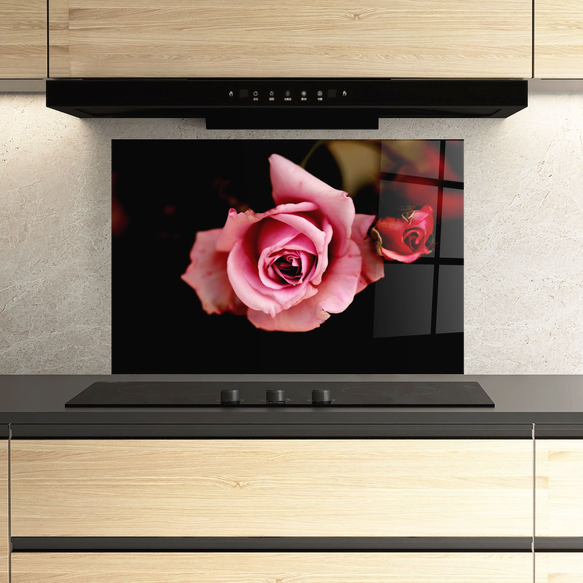 Opened Pink Rose mockup 3