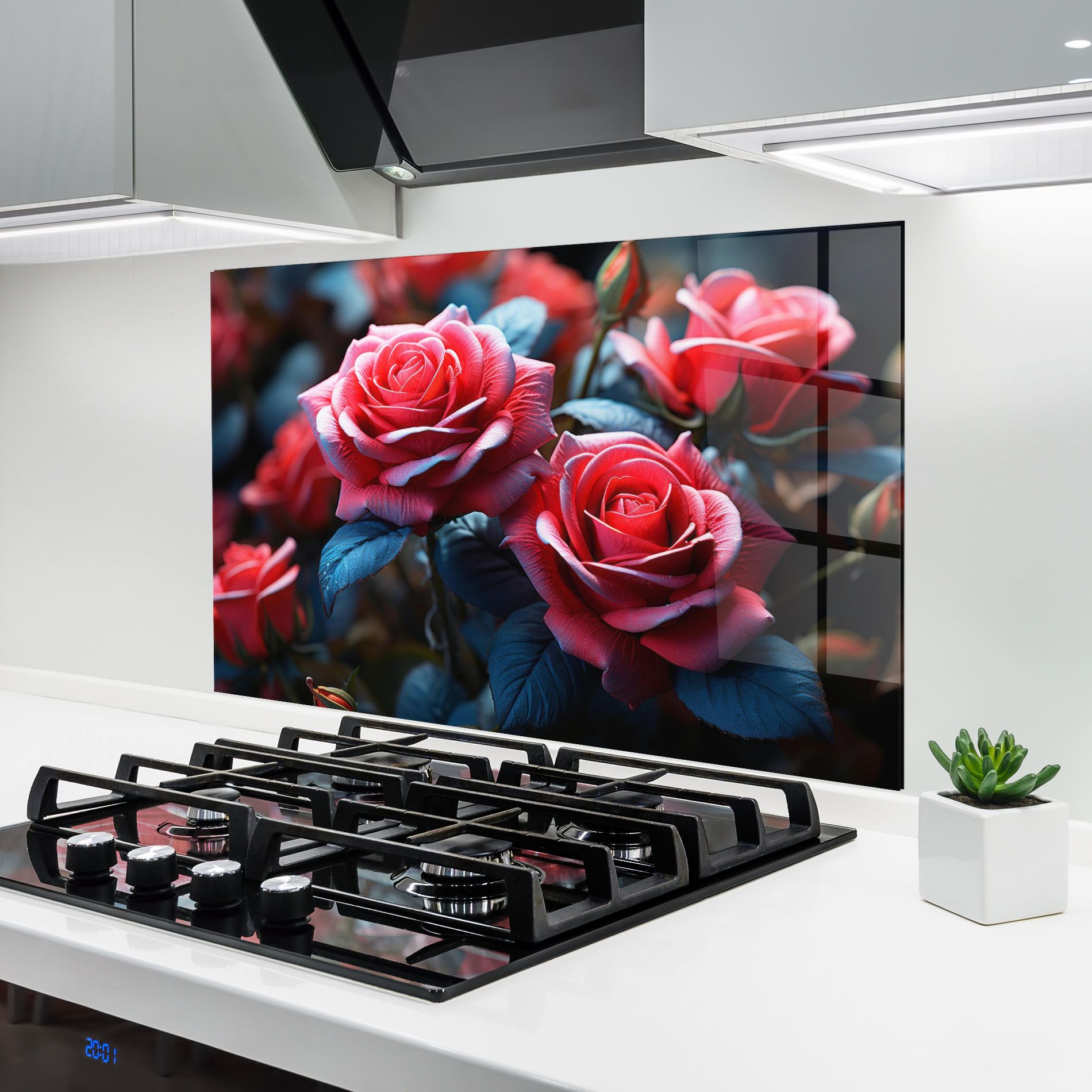 Dark Pink Rose mockup 6