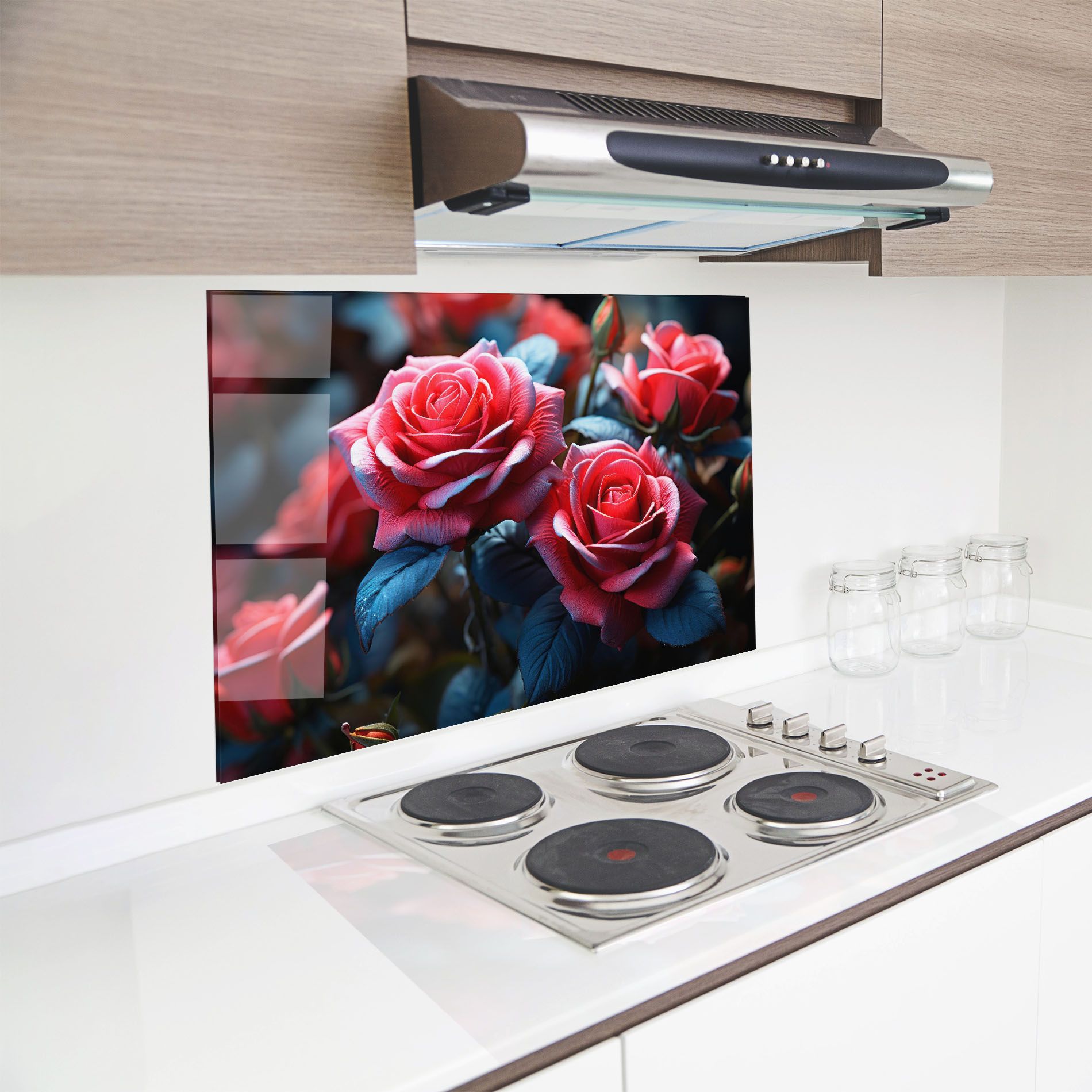 Dark Pink Rose mockup 8