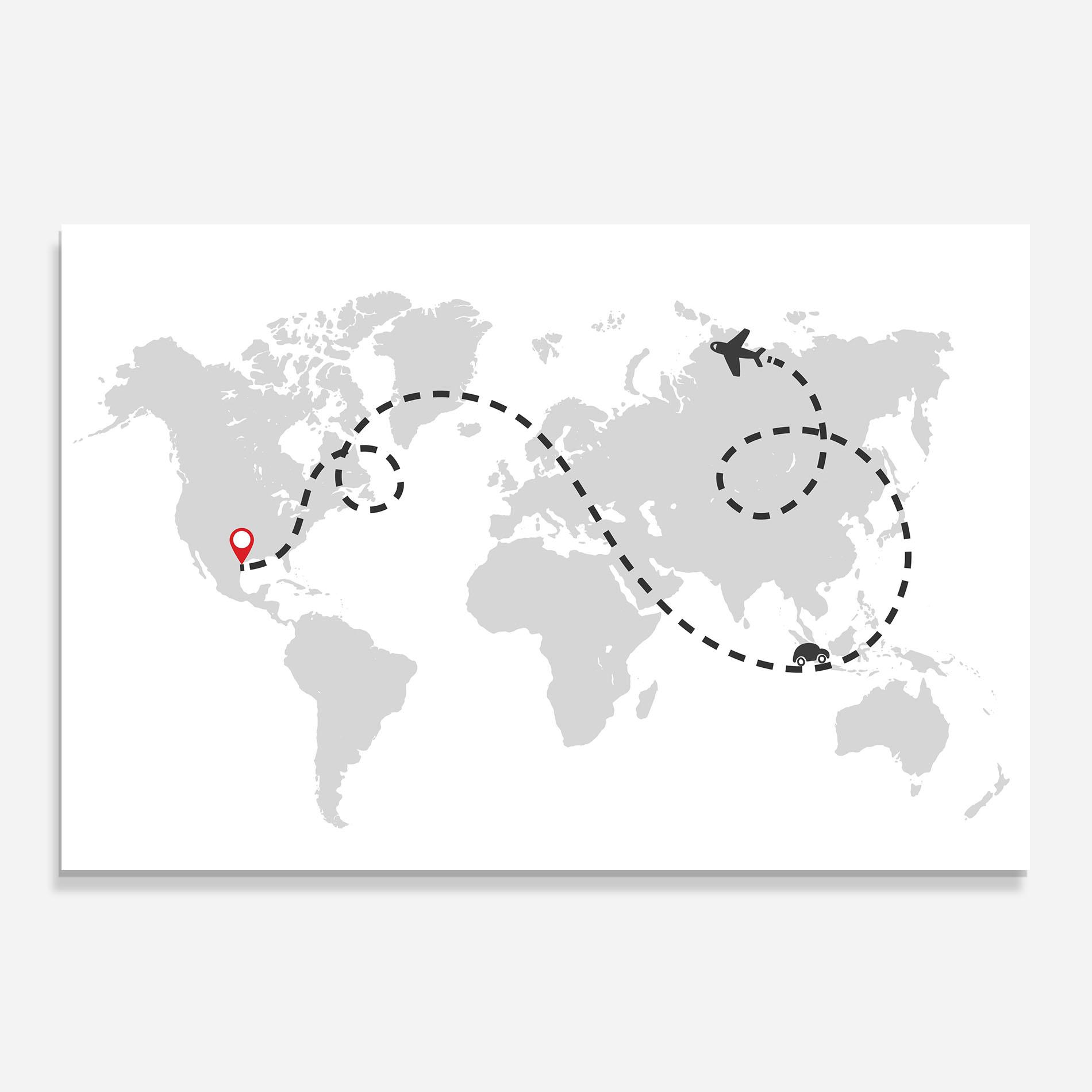 Konyhai üveg hátfal Traveldream mockup 0