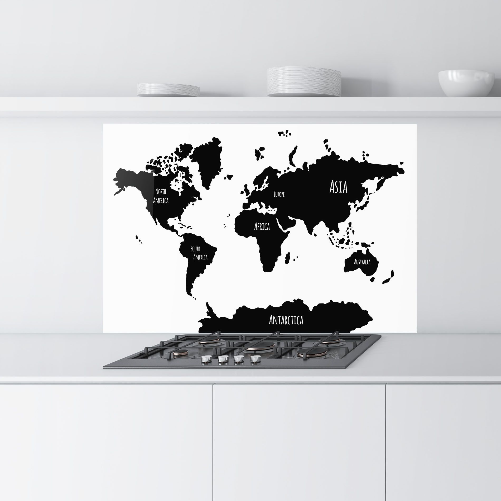 Black Map World mockup 9