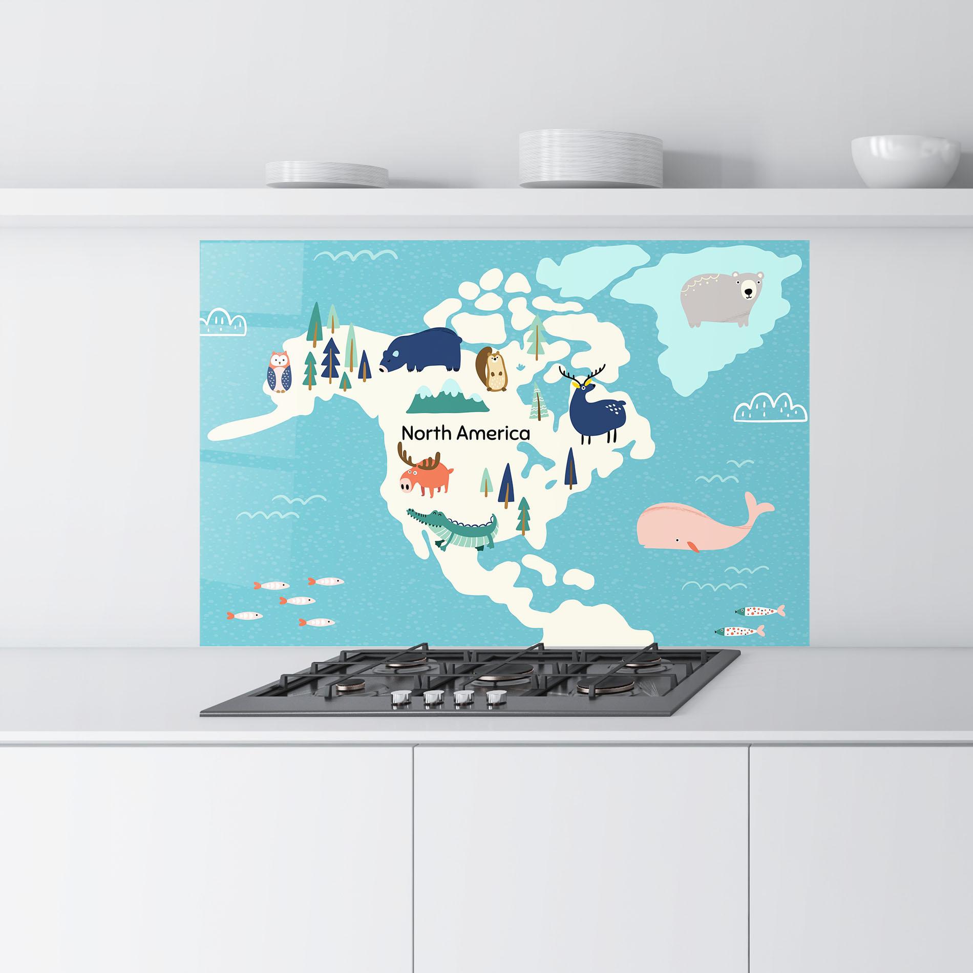 Konyhai üveg hátfal North America mockup 9