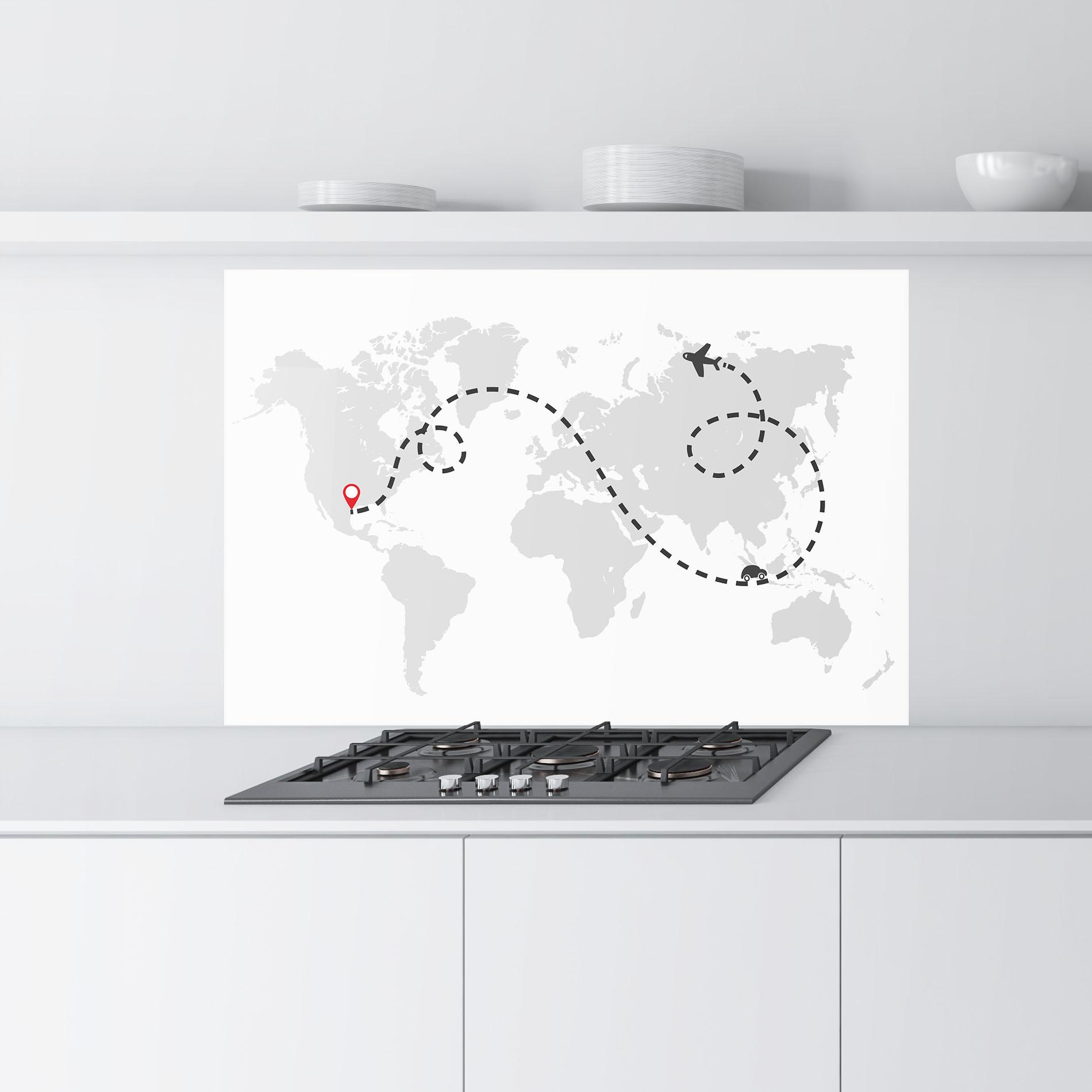 Konyhai üveg hátfal Traveldream mockup 9