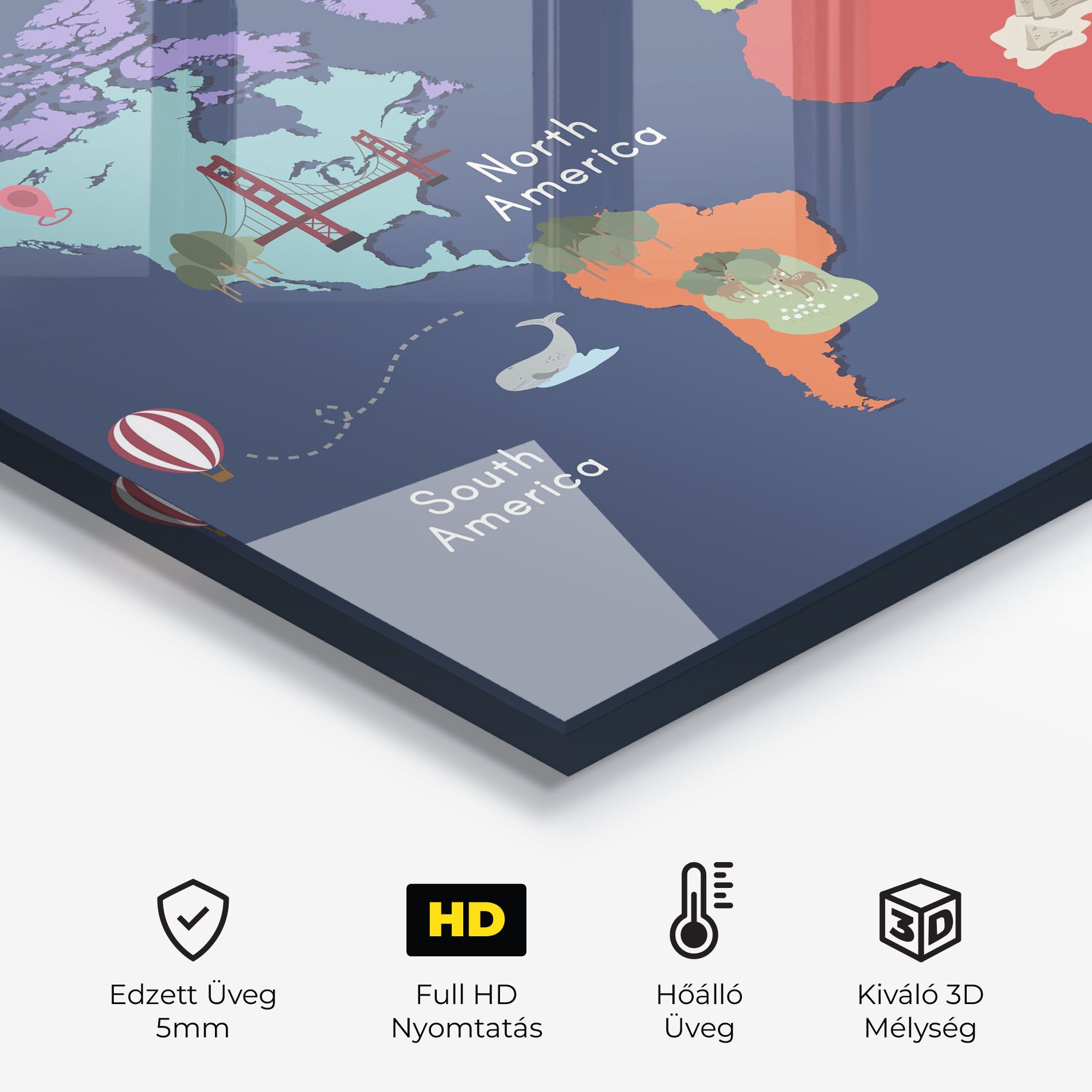 Blue Map World mockup 2