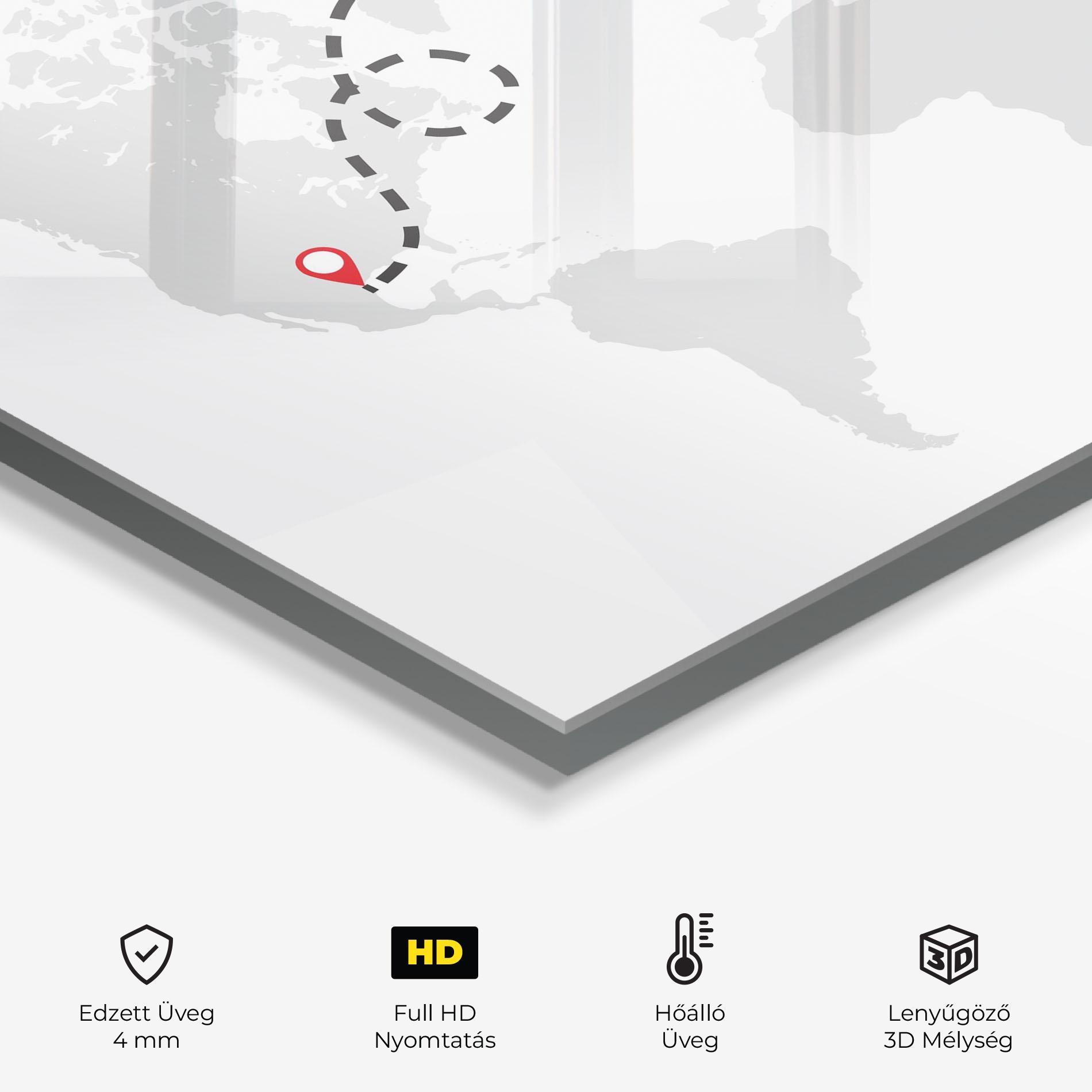 Konyhai üveg hátfal Traveldream mockup 2