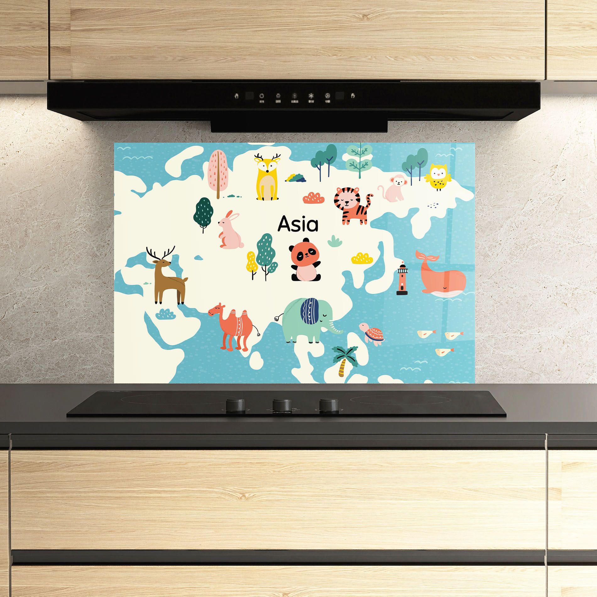 Asia Cute Map mockup 3