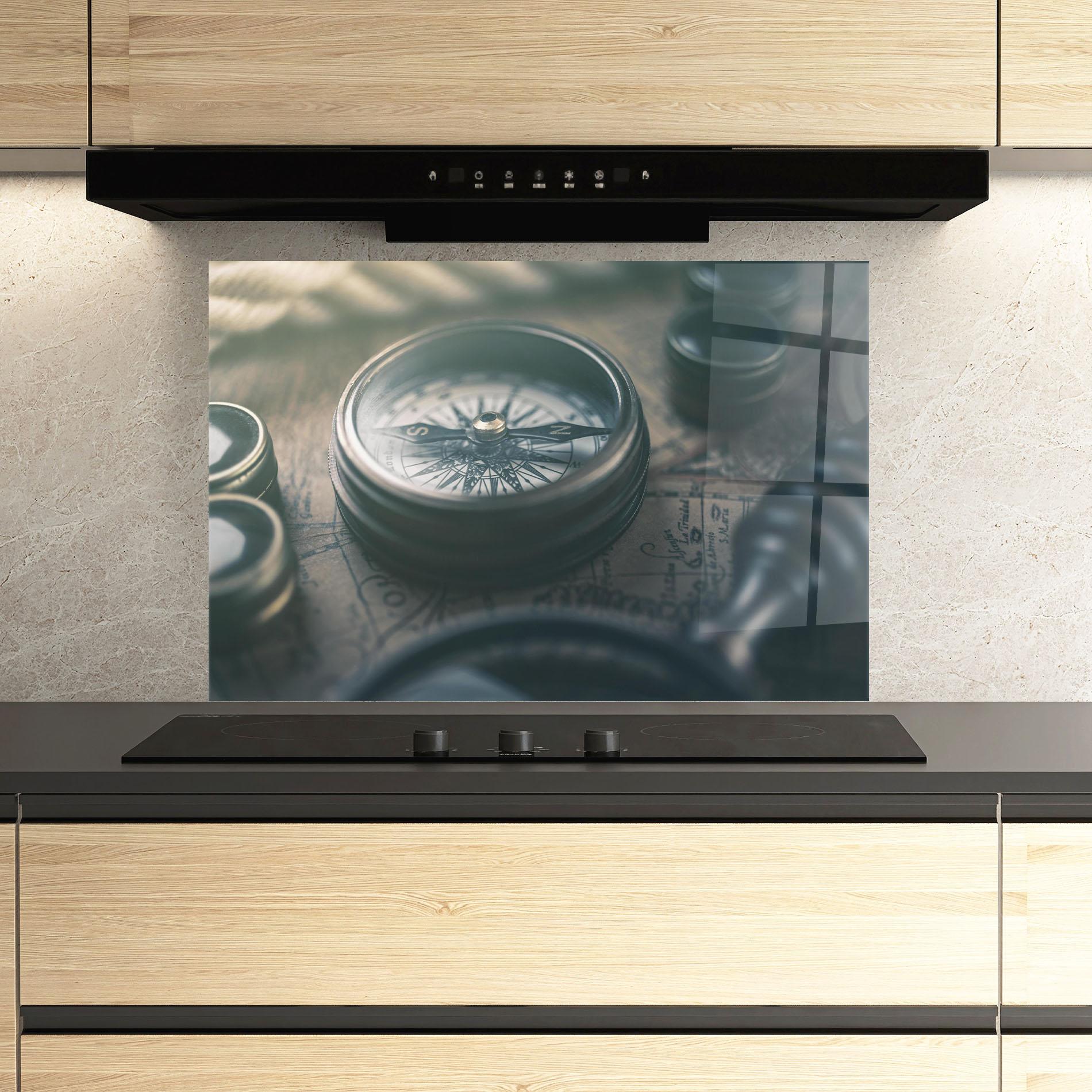 Konyhai üveg hátfal Compass Art mockup 3