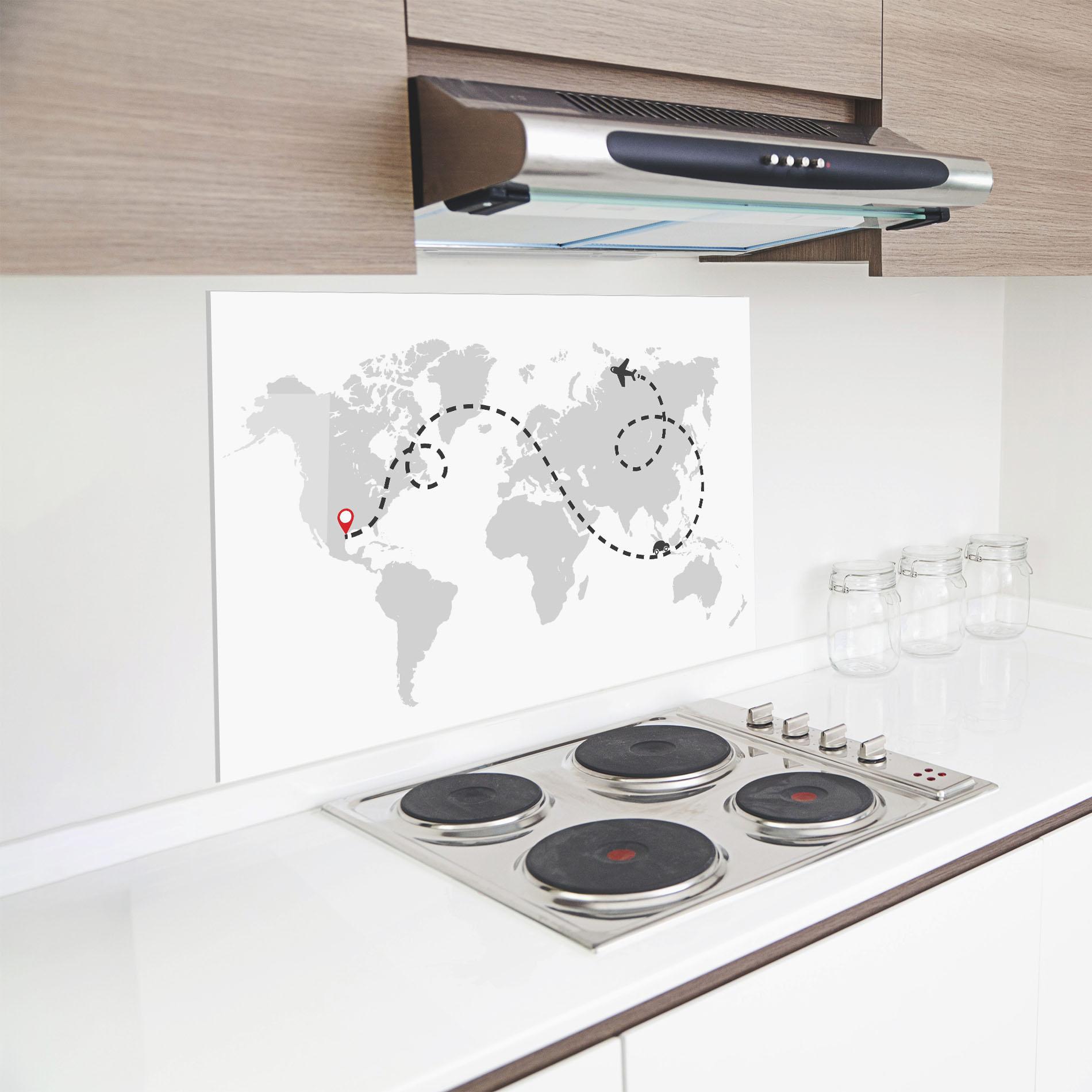 Konyhai üveg hátfal Traveldream mockup 8